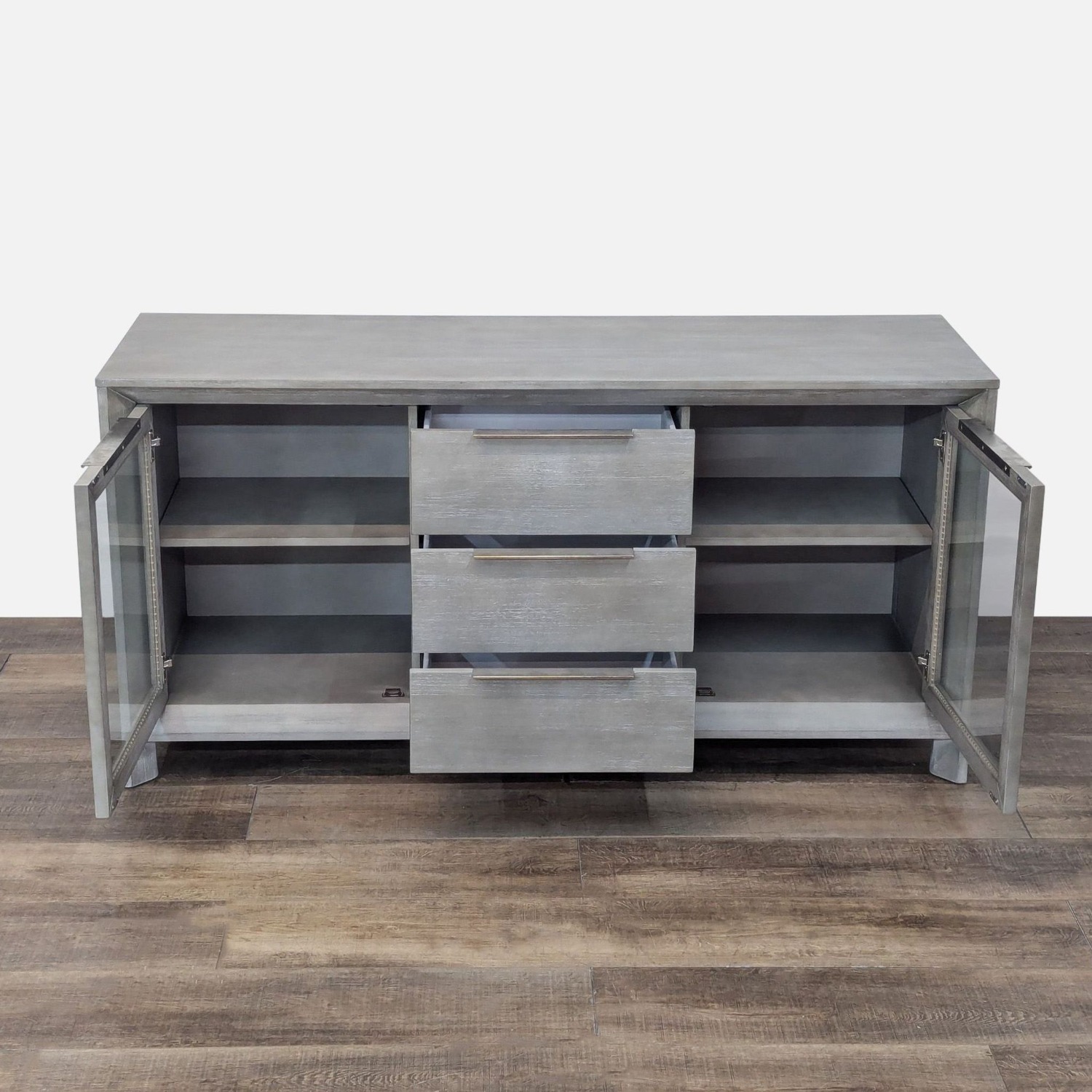 Living Spaces Two Door Buffet - image-2