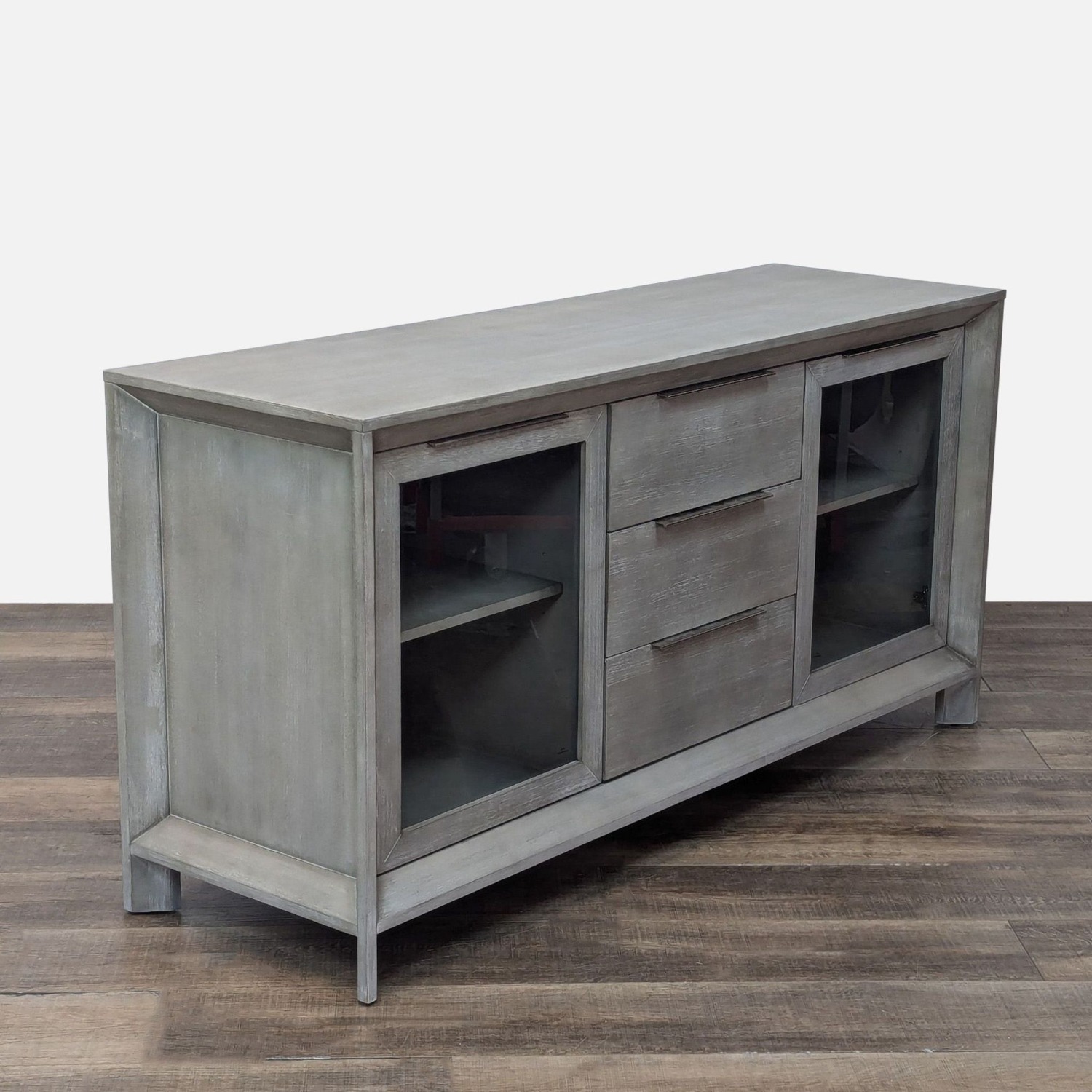 Living Spaces Two Door Buffet - image-3