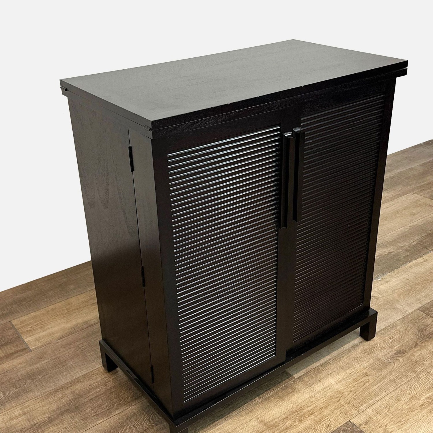 Crate & Barrel Kenton Bar Cabinet - image-8