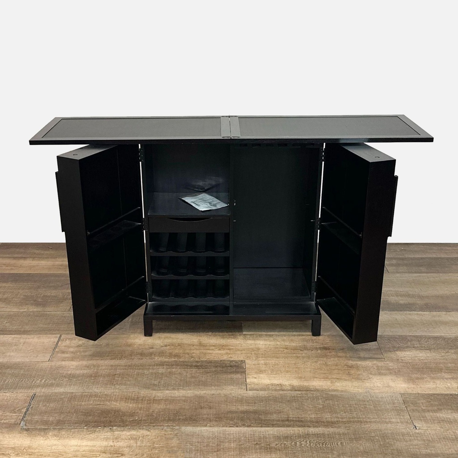 Crate & Barrel Kenton Bar Cabinet - image-6