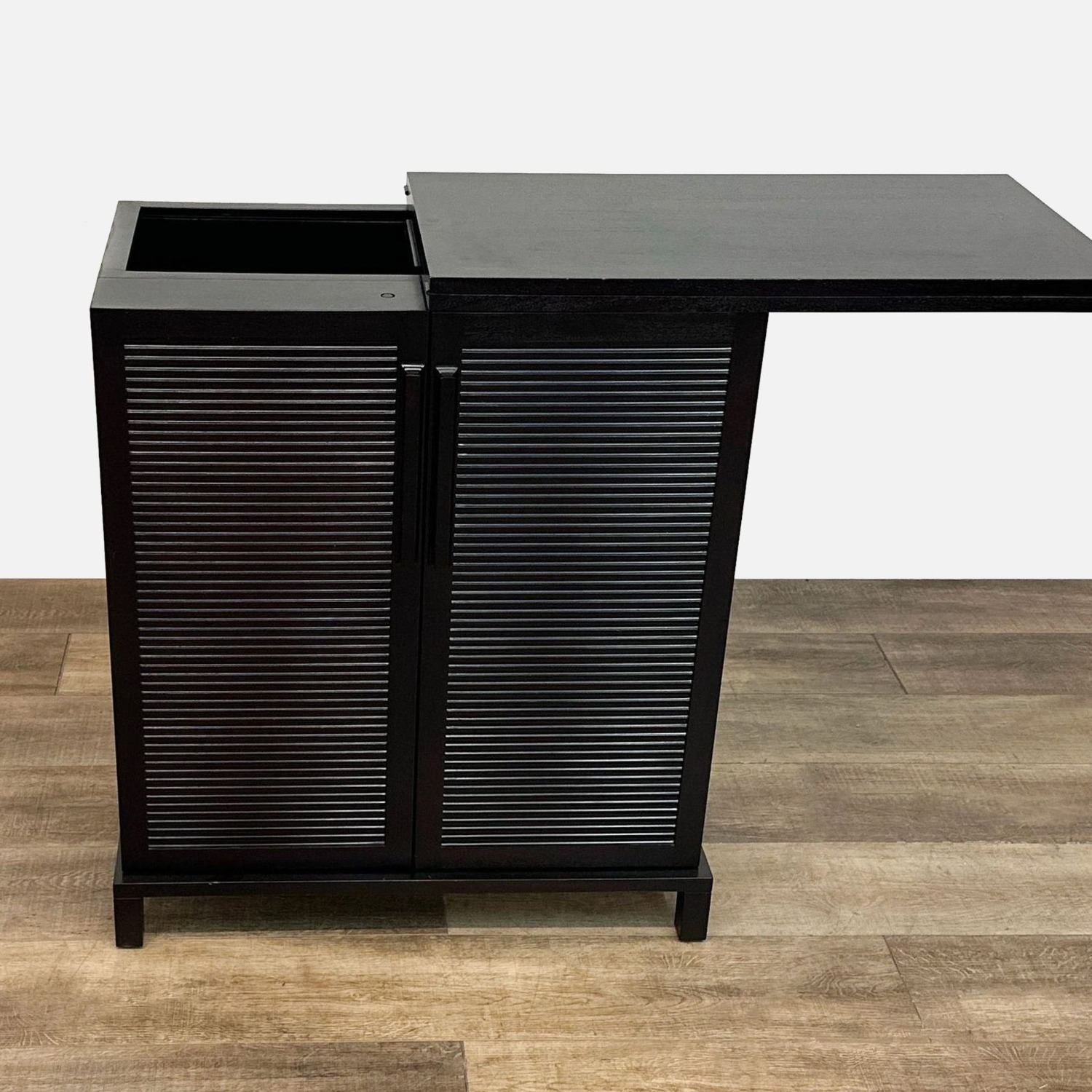 Crate & Barrel Kenton Bar Cabinet - image-3