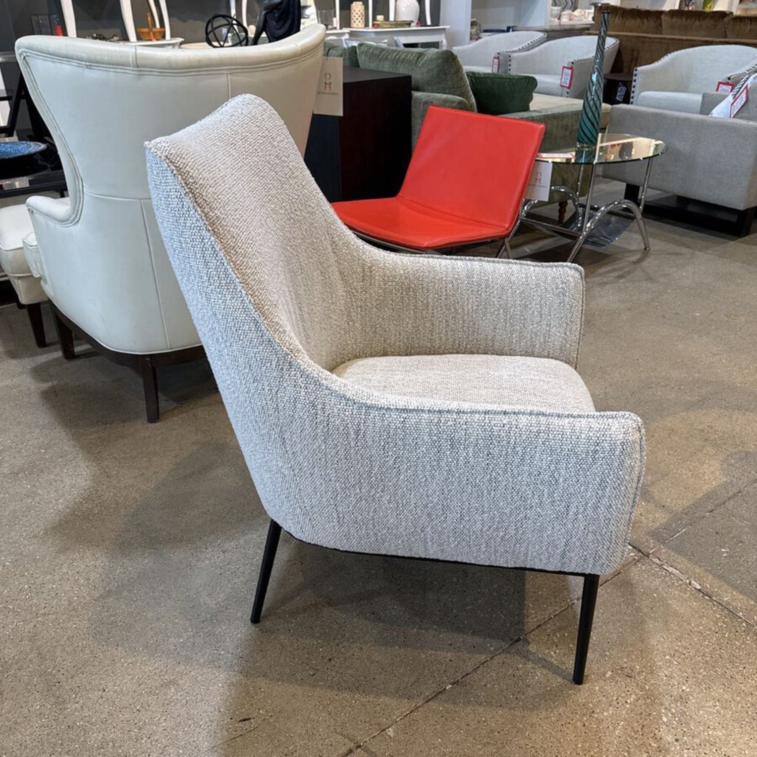 Four Hands Centrale Cortez Chair Merino Cotton - image-3