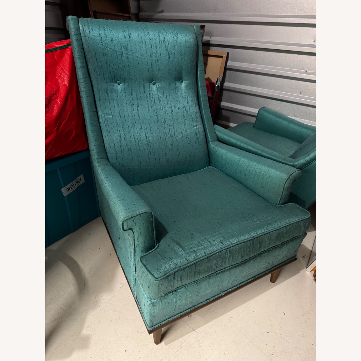 Vintage MCM Valentine-Seaver Kroehler Arm Chairs - image-5