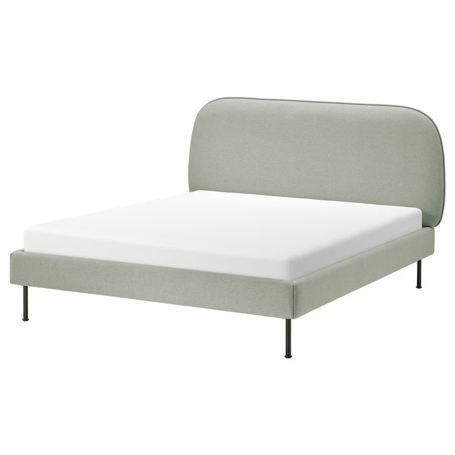 Vadheim Upholstered Queen Sized Bed Frame - image-4