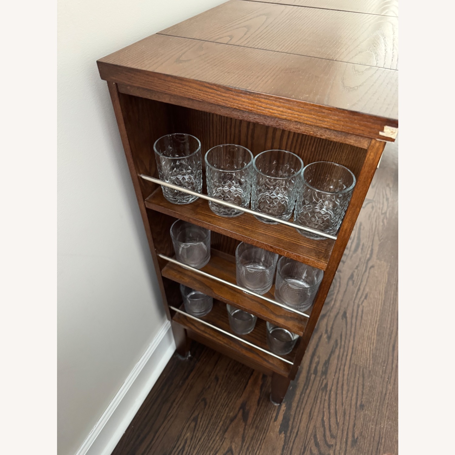 Crate & Barrel Parker Spirits Bar - image-2