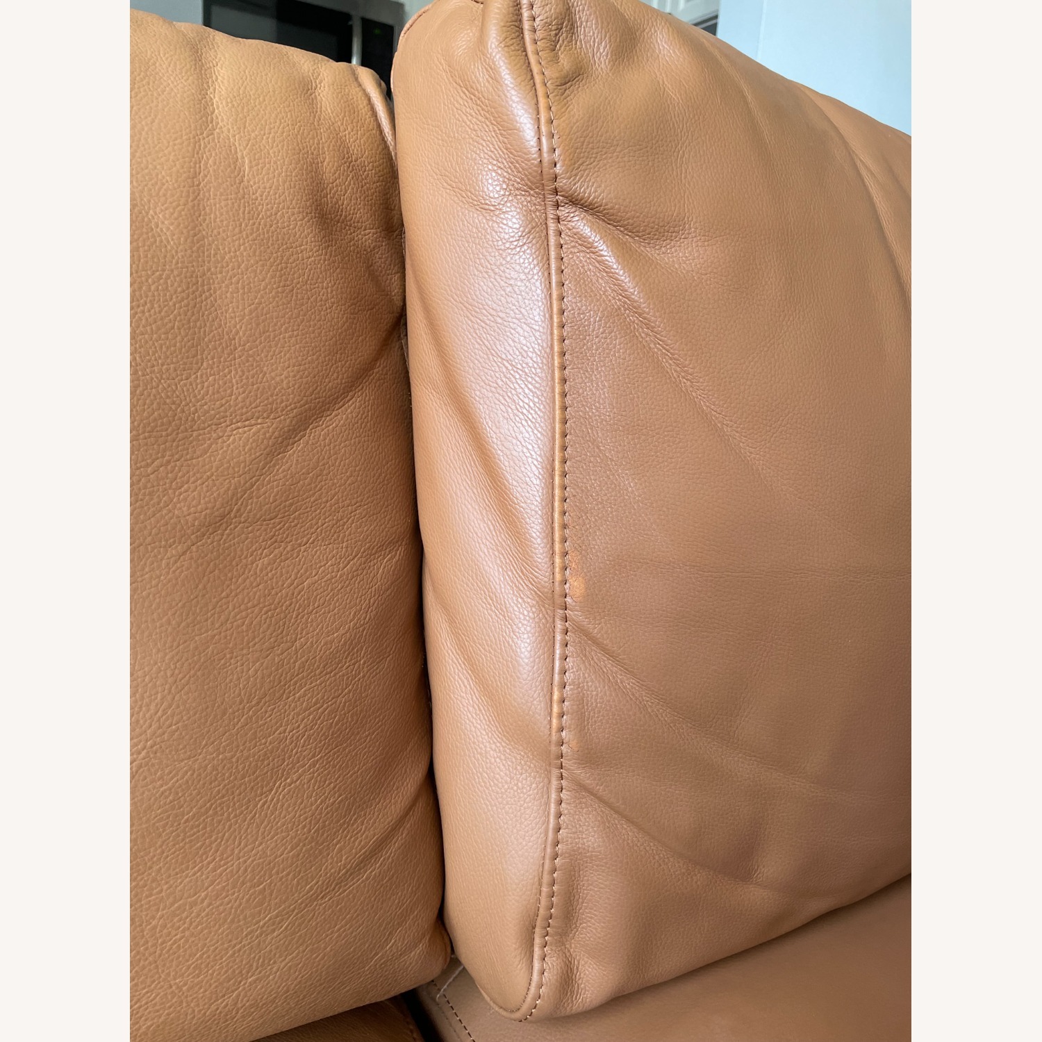 IKEA Finnala Leather Loveseat - image-4