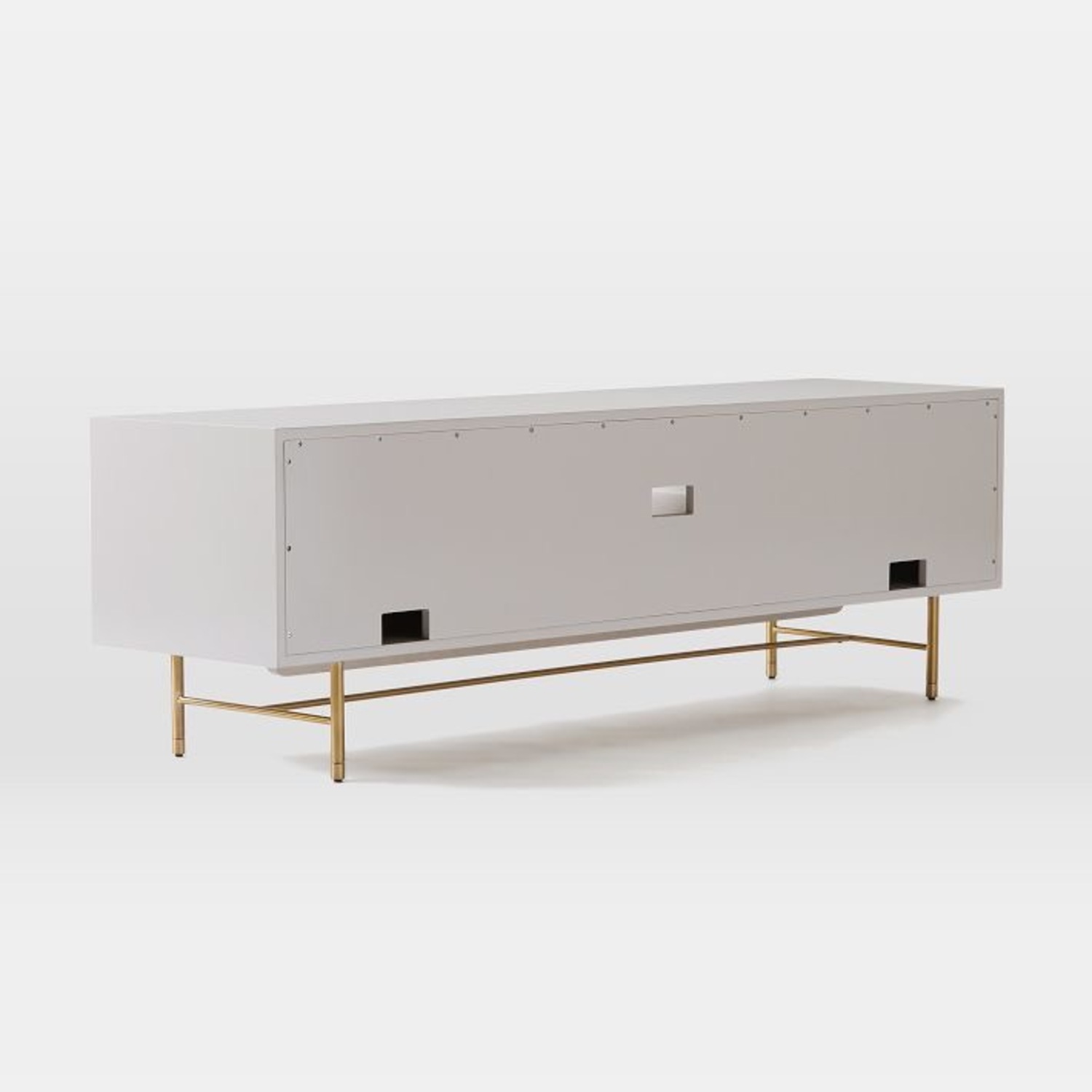West Elm Modernist Wood & Lacquer Media Console - image-2