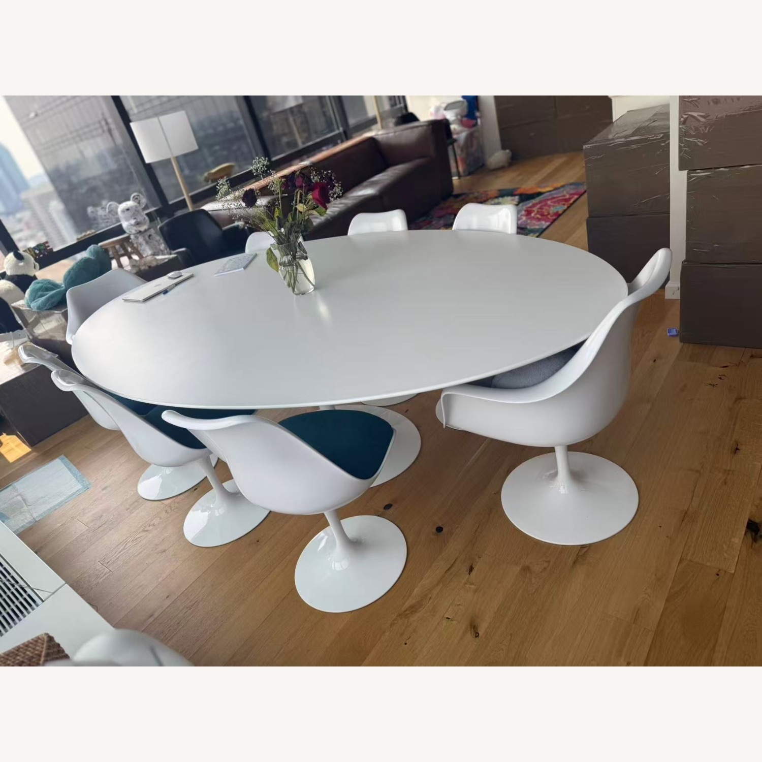 Knoll Tulip Dining Set – Table & 8 Chairs  - image-2