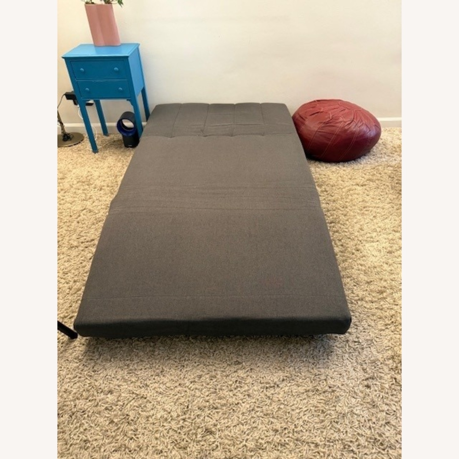 Jazariah Upholstered Pillow Back Convertible Chair - image-3