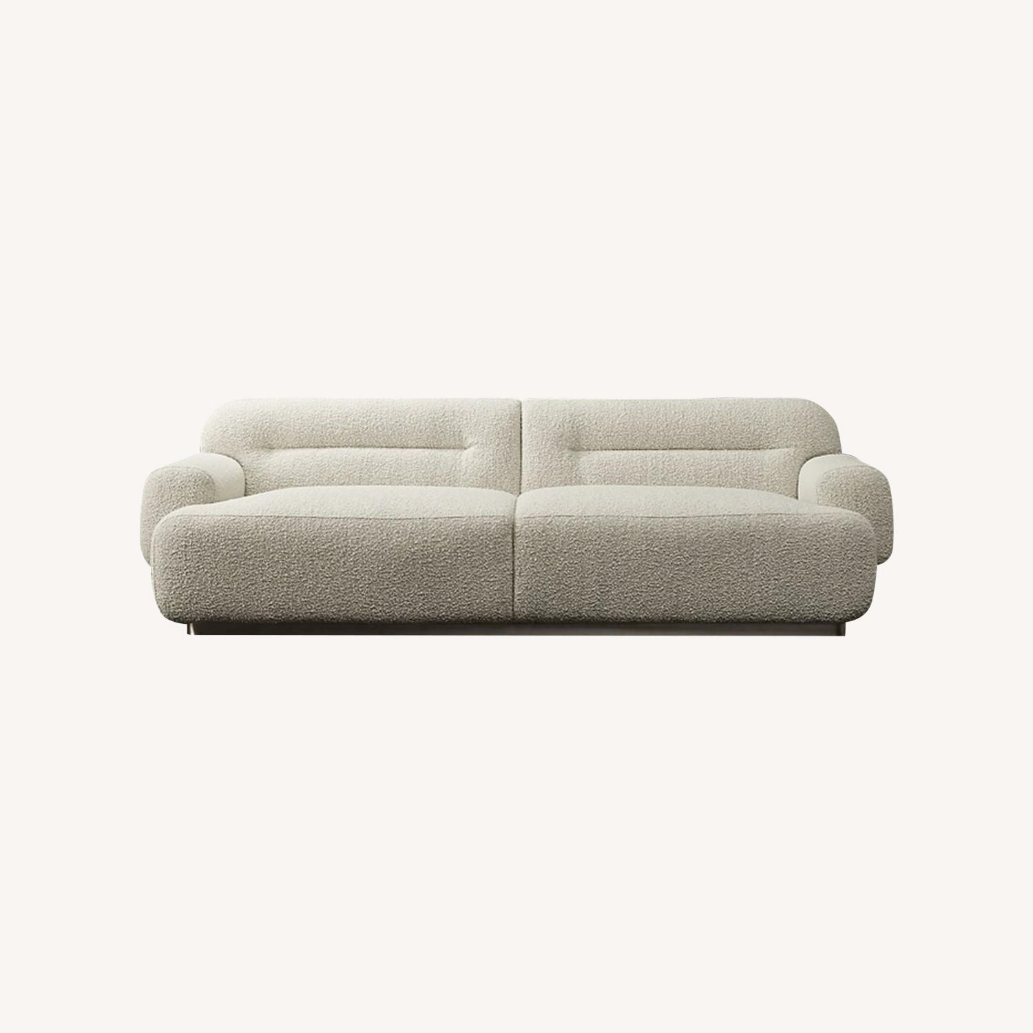 CB2 Boucle Logan Sofa - image-0