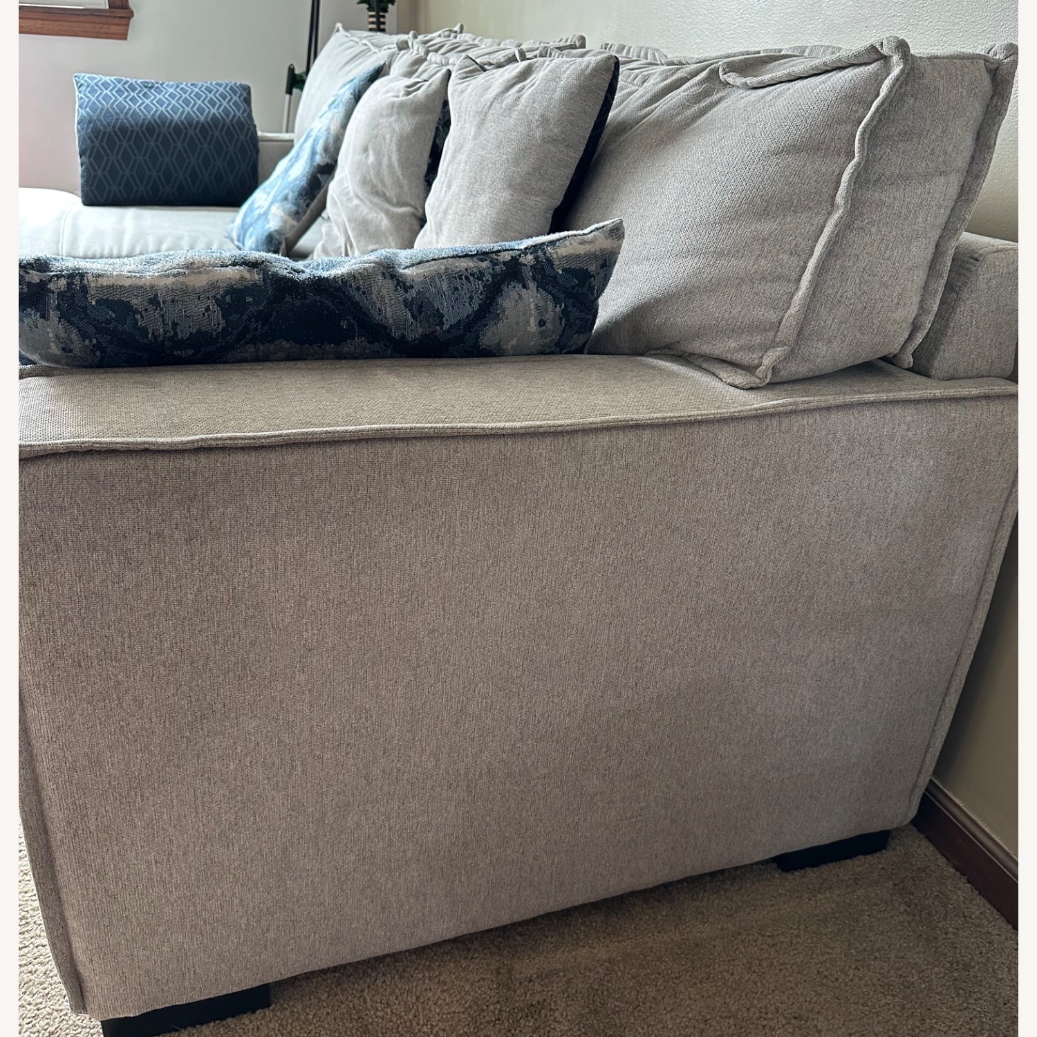 Playscape Gray Right Arm Facing Sectional - image-3