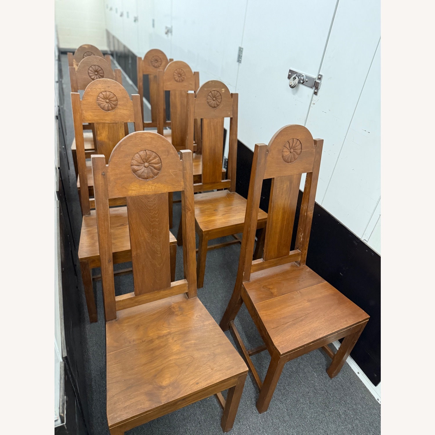 Handmade Indonesian Teak Dining Chairs - image-2