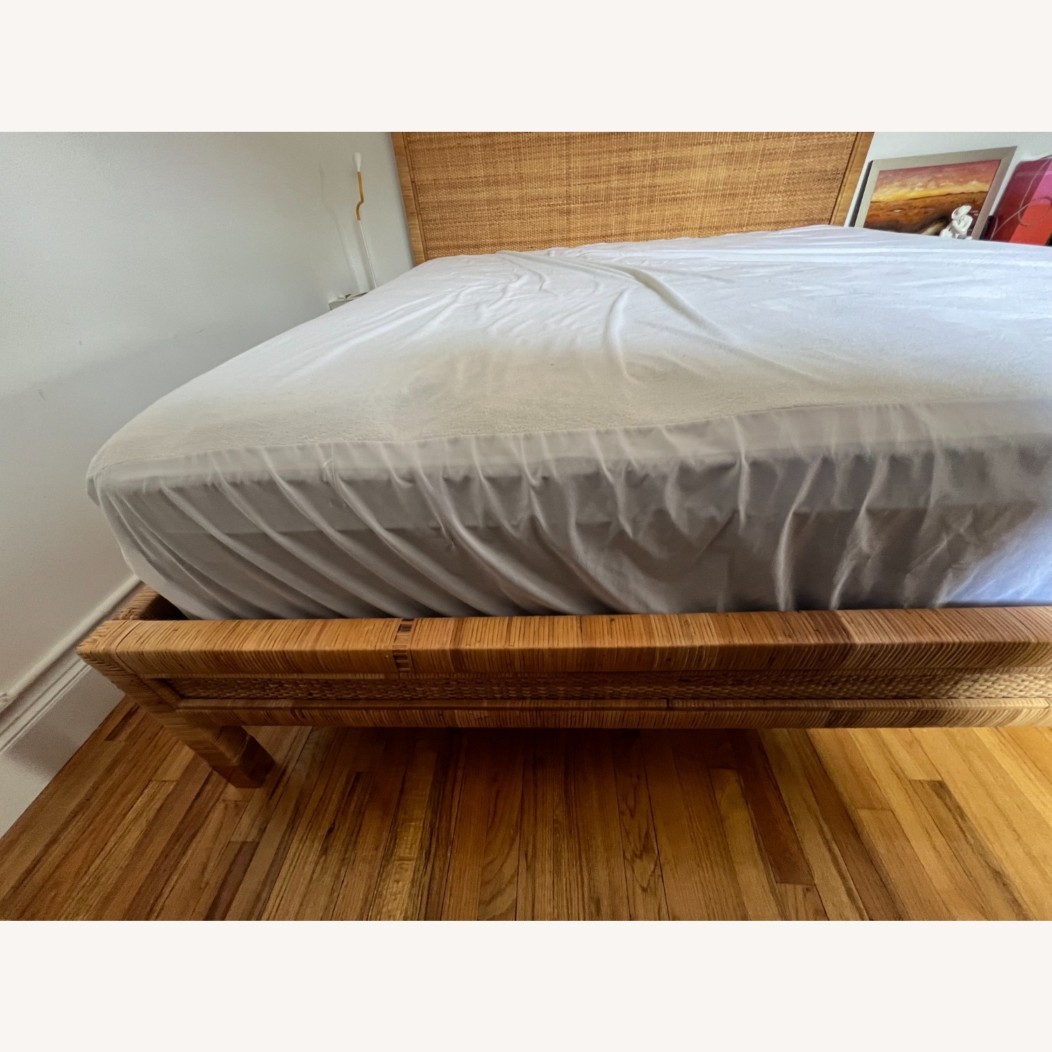 Serena & Lily King Rattan Bed - image-5