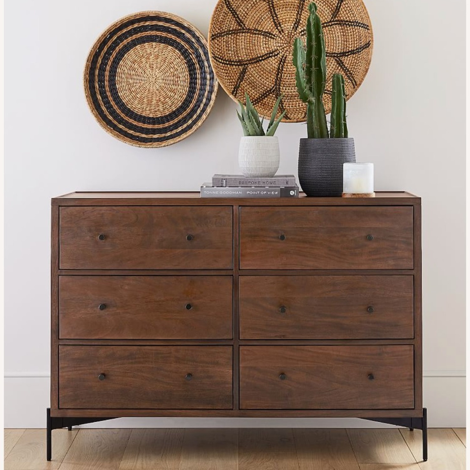 Pottery Barn Warren 6-Drawer Dresser (50") - image-1