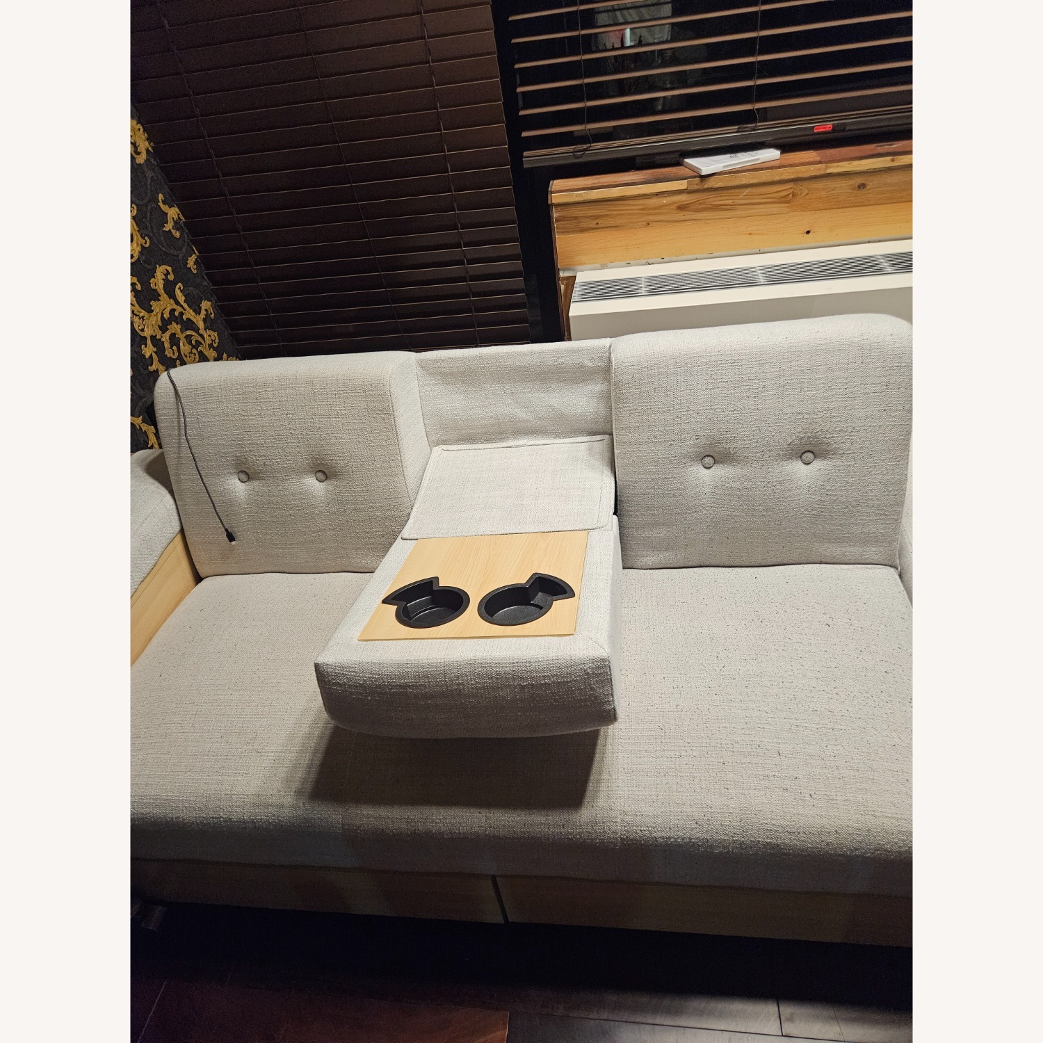 Helsea Upholstered Fold-out Sofa by George Oliver - image-2