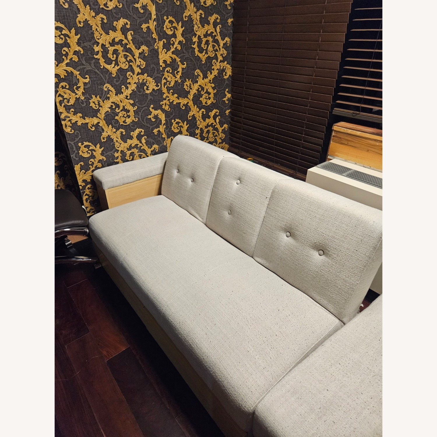 Helsea Upholstered Fold-out Sofa by George Oliver - image-1