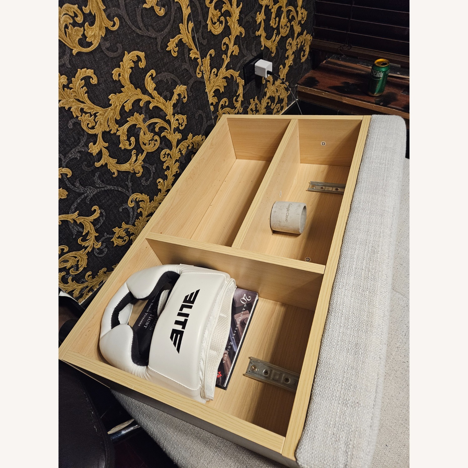 Helsea Upholstered Fold-out Sofa by George Oliver - image-3