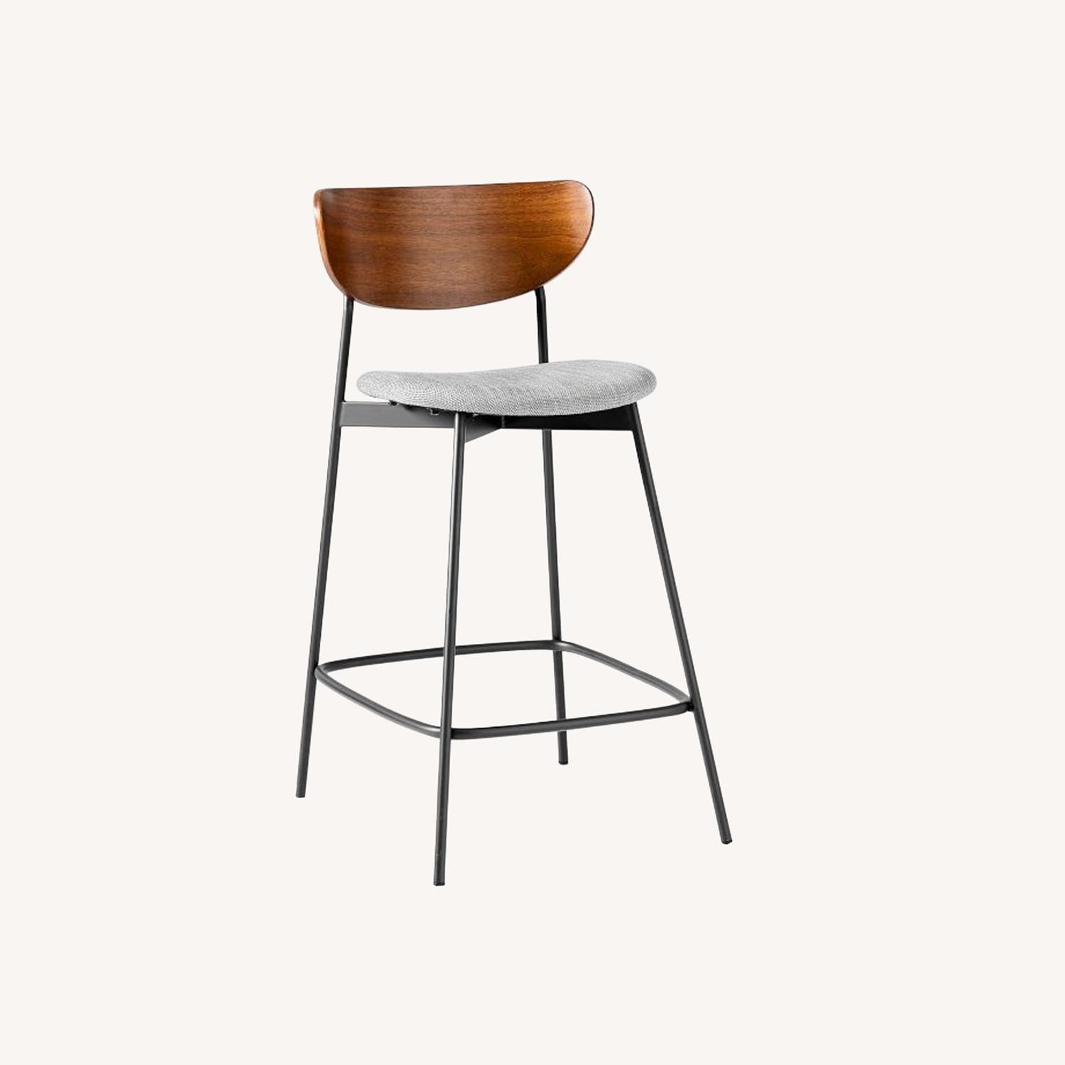West Elm Modern Petal Bar Stools - image-0