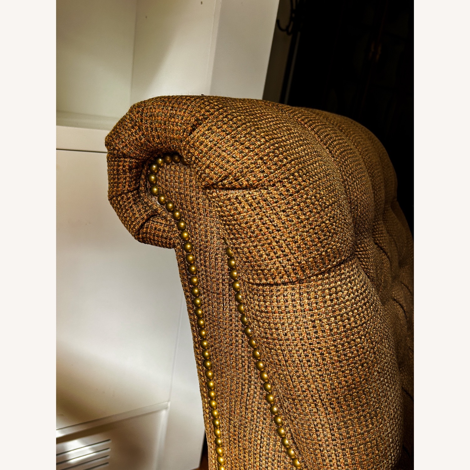 Hancock & Moore Armchair, Tufted Casters - image-2