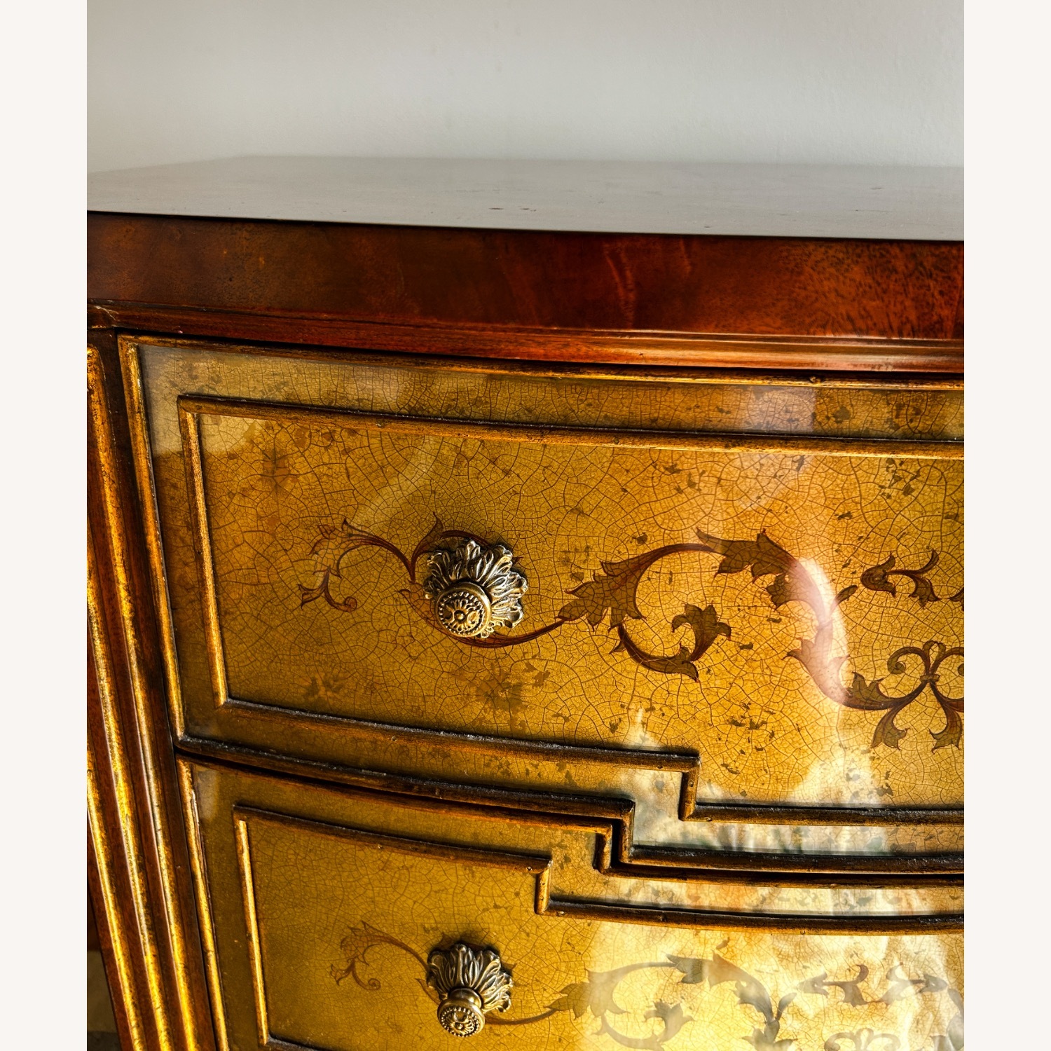 Theodore Alexander Églomisé Venetian Nightstands  - image-3