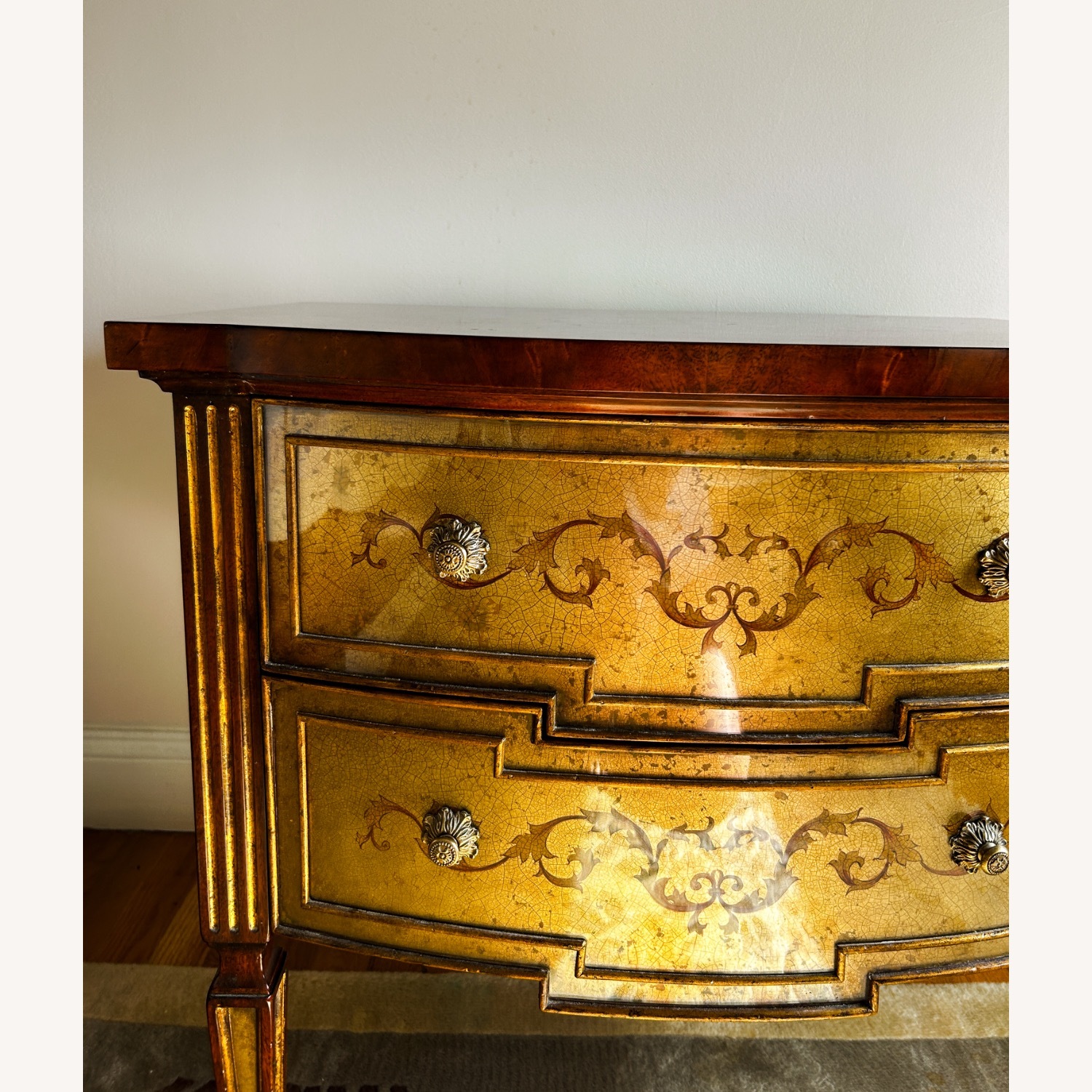 Theodore Alexander Églomisé Venetian Nightstands  - image-2