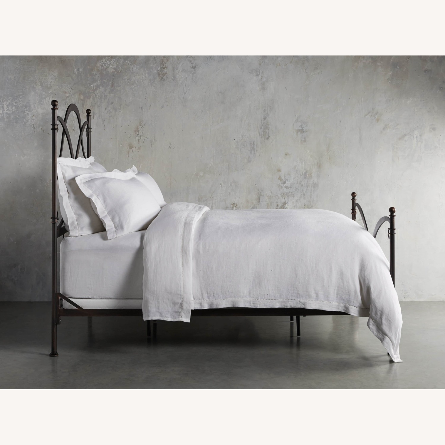 Arhaus St. Lucia Wrought Iron Queen Bed Frame - image-3