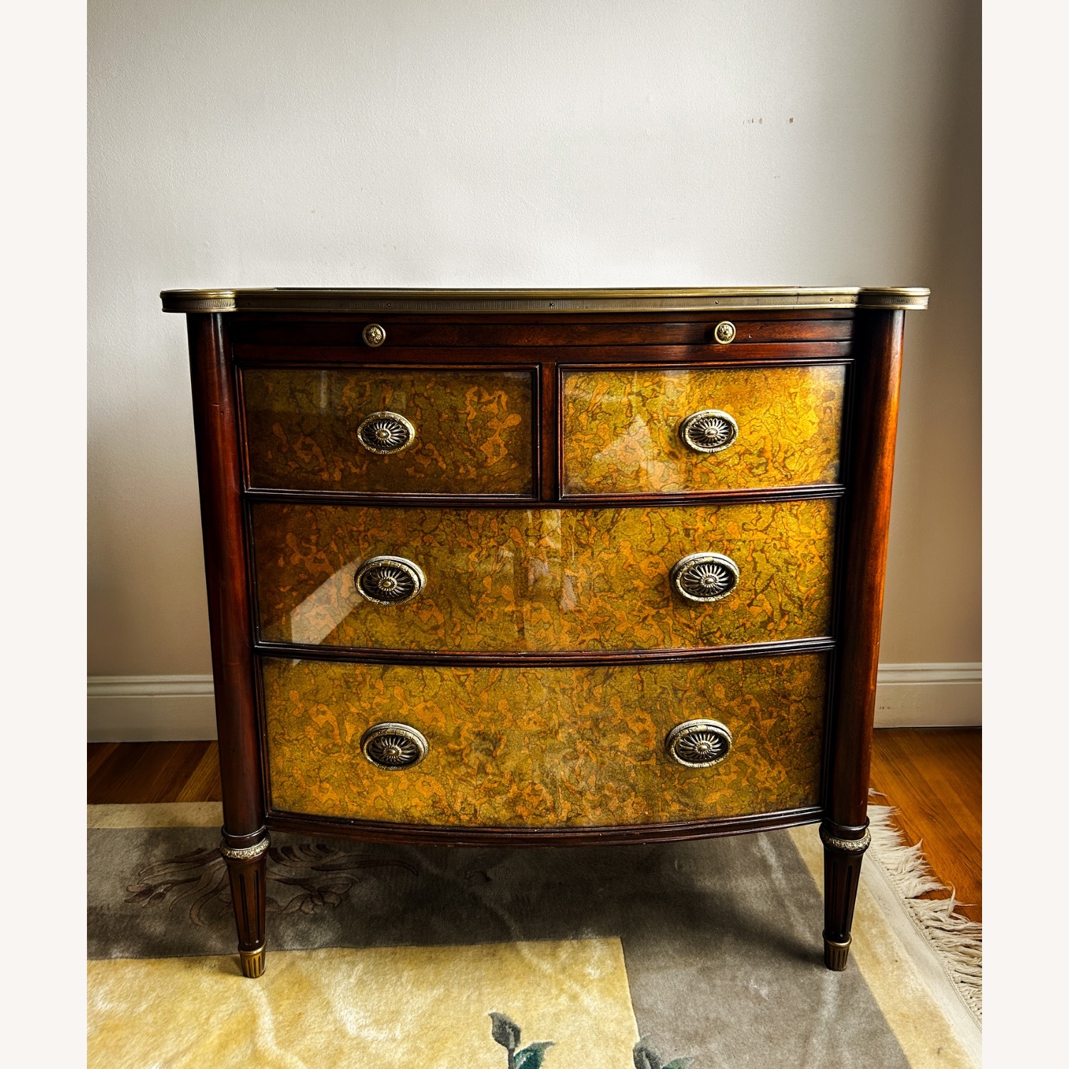 Theodore Alexander Eglomise Chest of Drawers - image-8