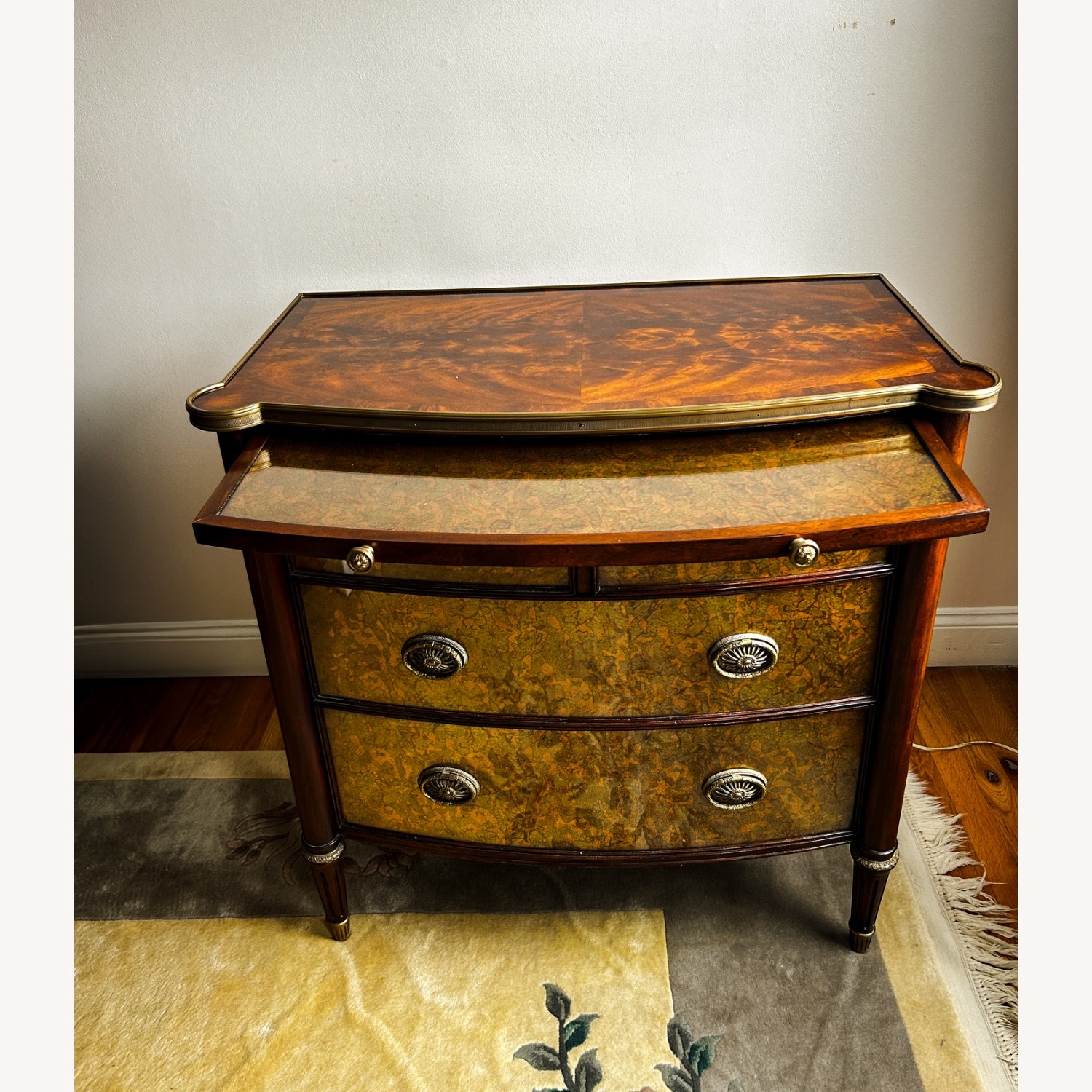 Theodore Alexander Eglomise Chest of Drawers - image-9