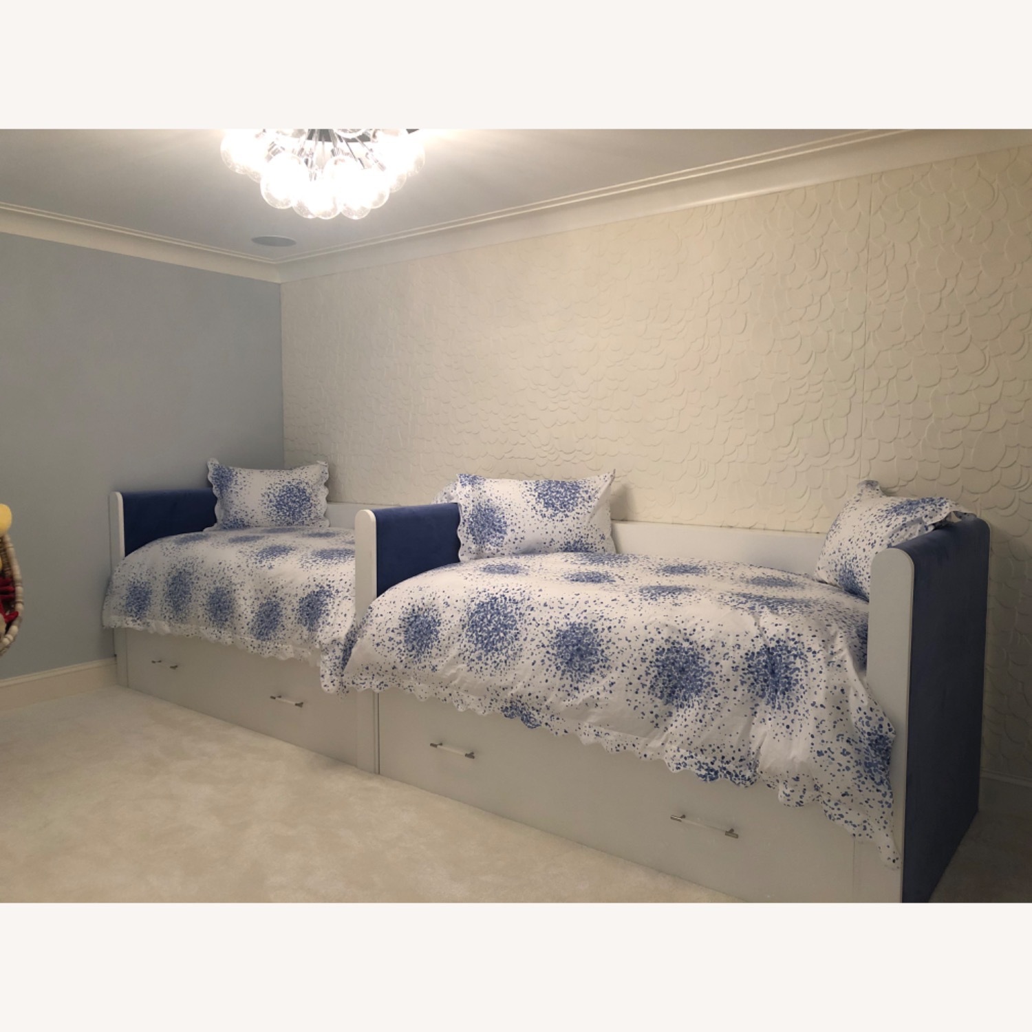 Custom Twin Beds W Twin Trundle - image-0