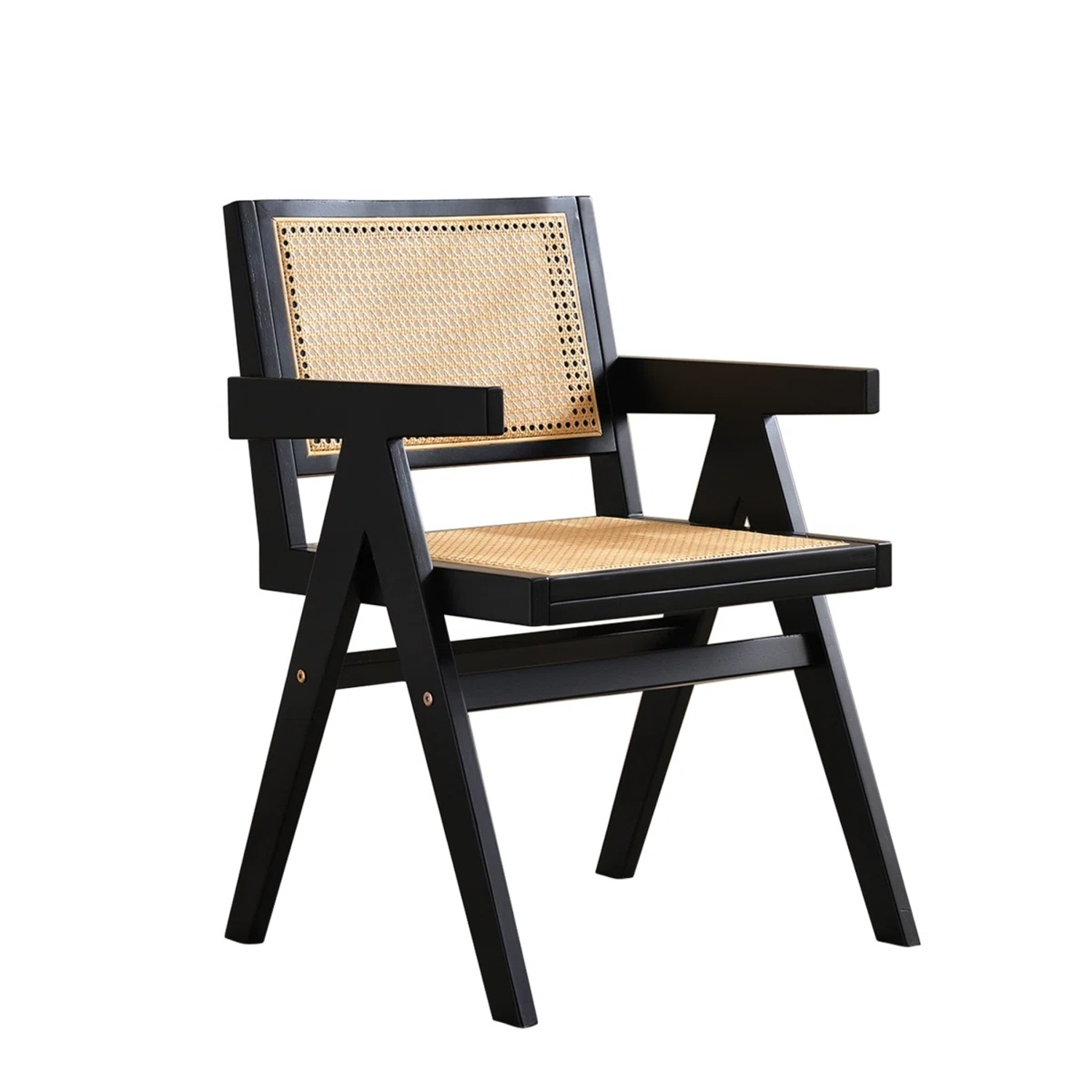 Alvonia Rattan Arm Chair Dining Chair - image-4