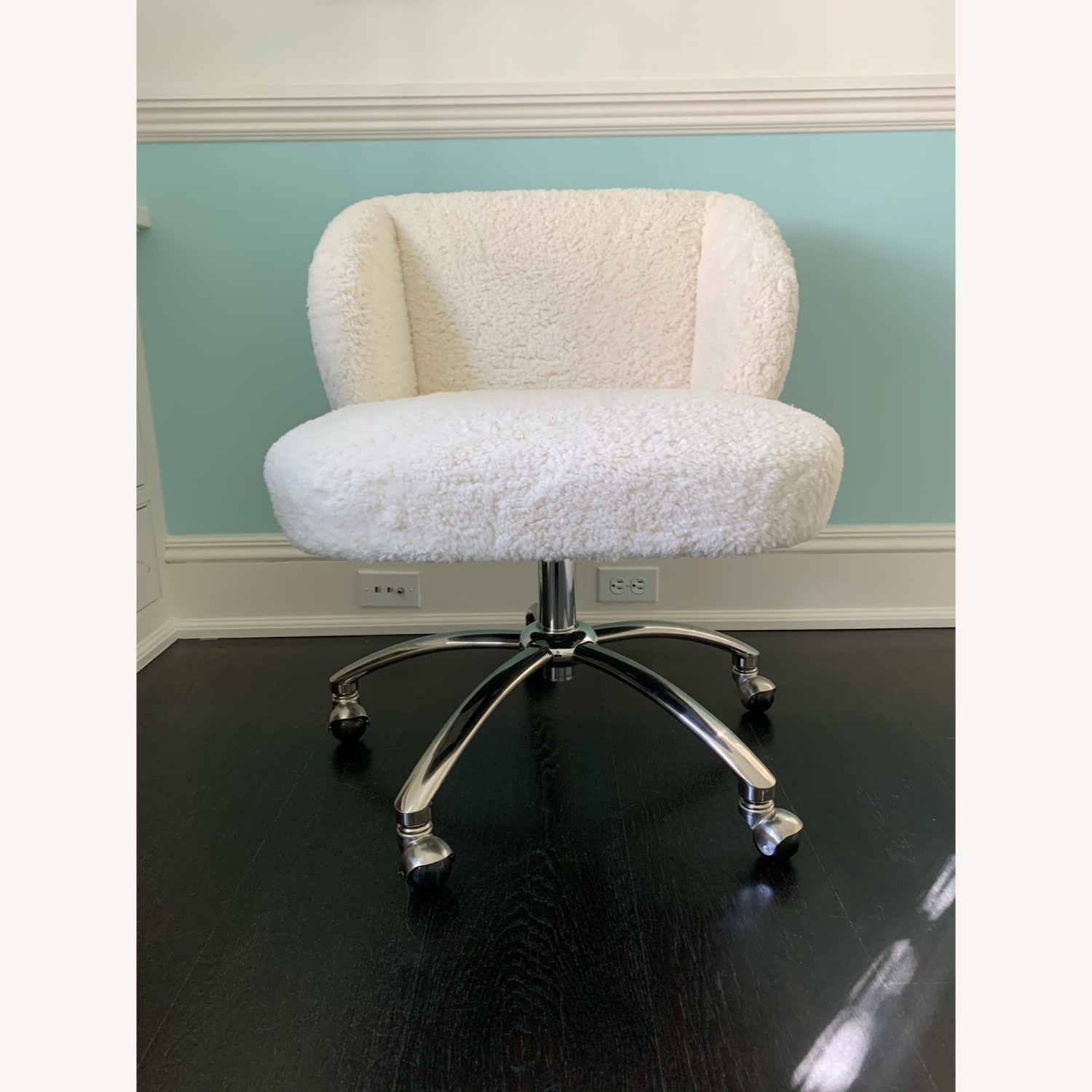 Pottery Barn Teen Sherpa Desk Chair - image-3
