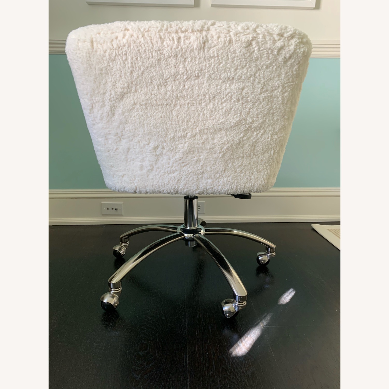 Pottery Barn Teen Sherpa Desk Chair - image-5