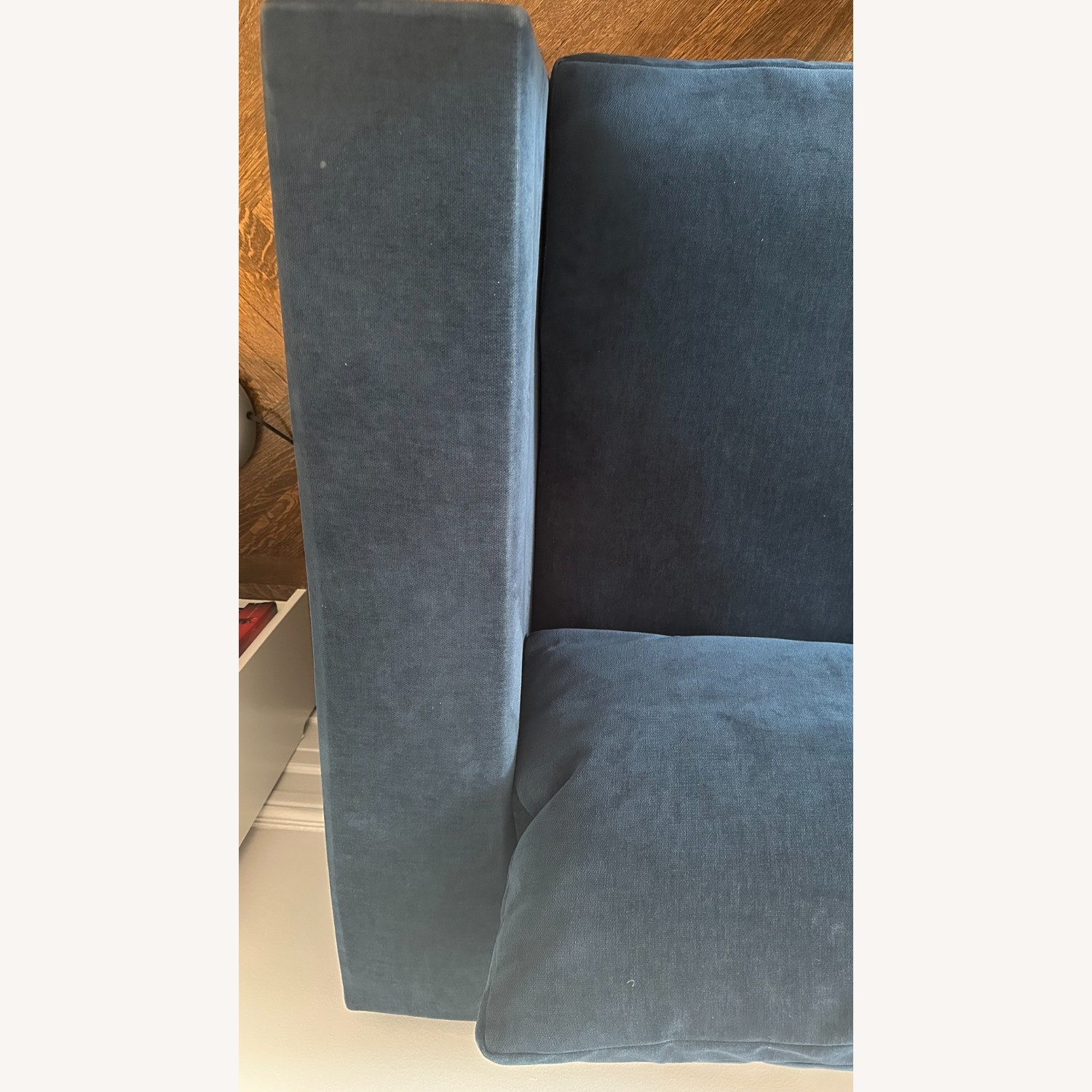 Dark Blue Sleeper Sofa - image-3