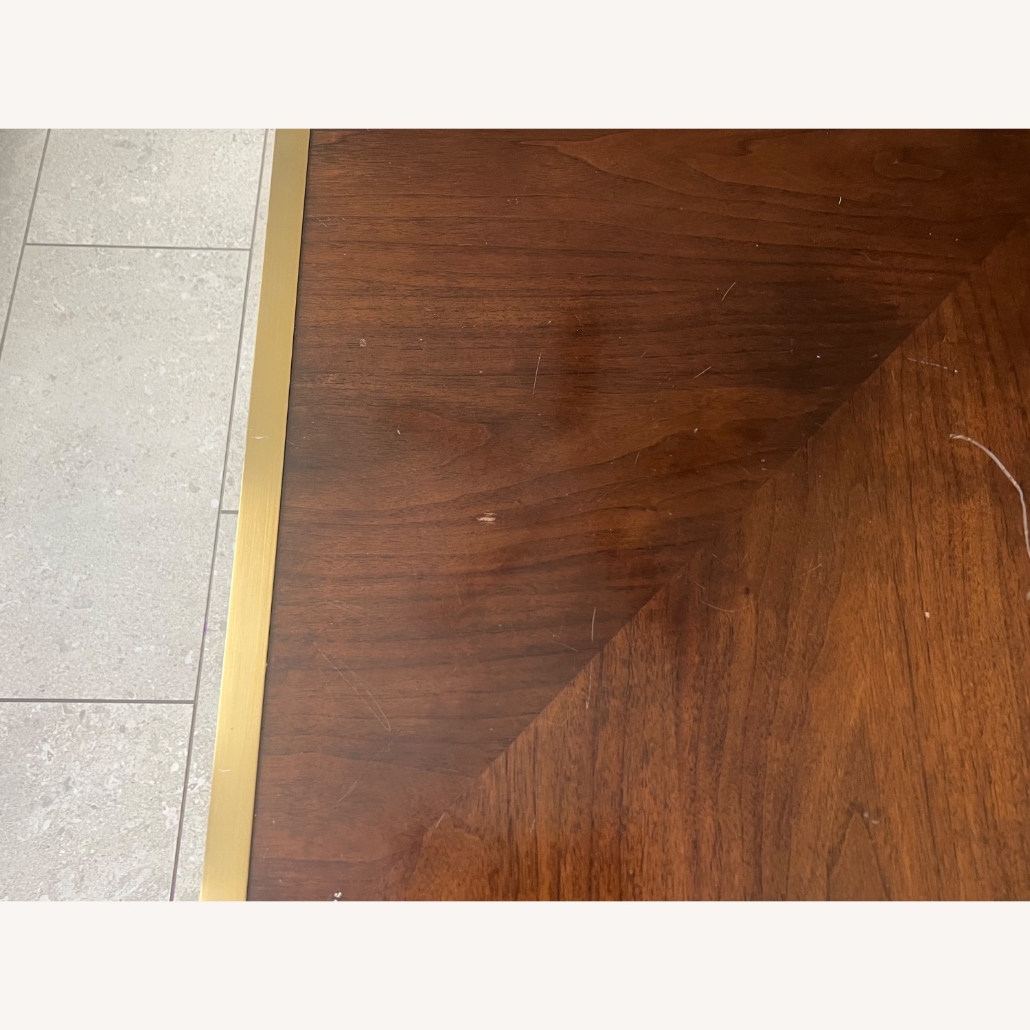 Bernhardt Bijan Square Walnut  Coffee Table - image-3