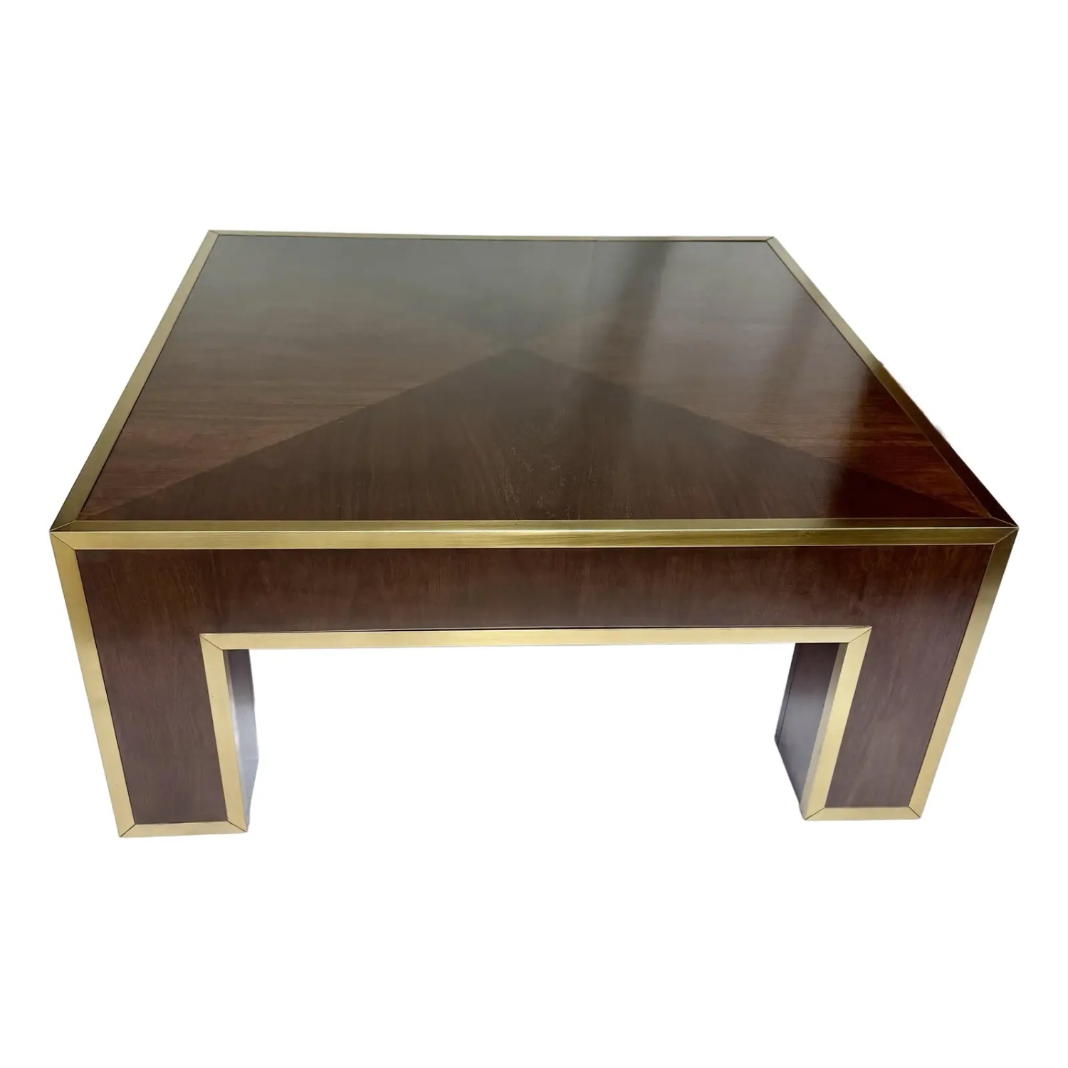 Bernhardt Bijan Square Walnut  Coffee Table - image-4
