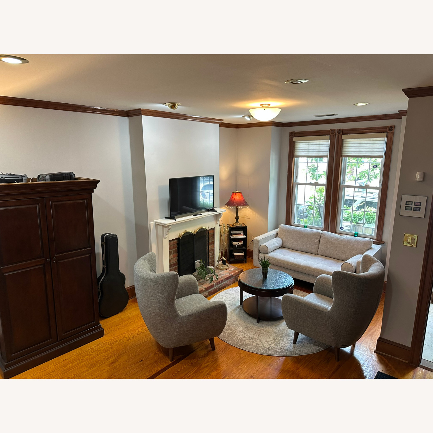 Article Sven Birch Ivory 72" Sofa - image-3