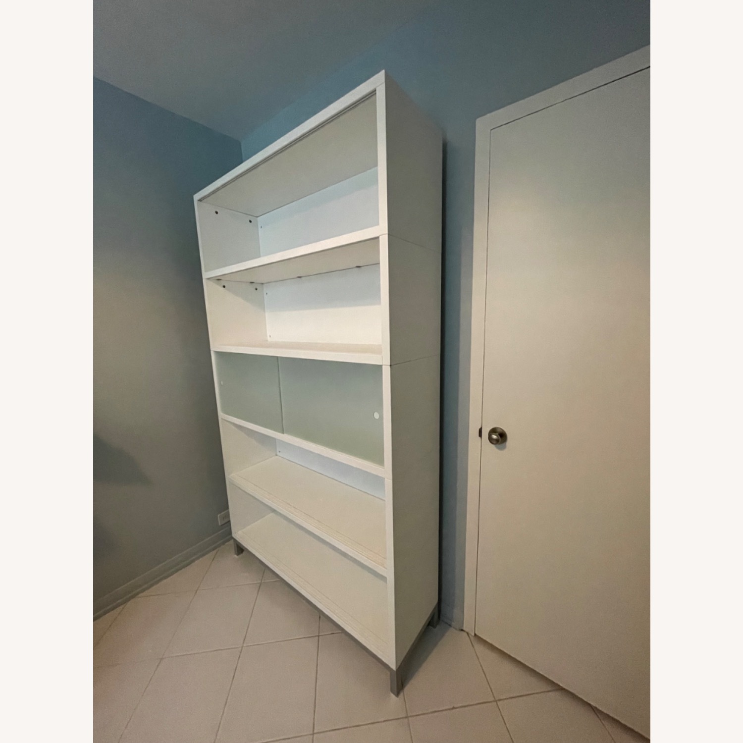 DWR Sapporo Shelving Unit - Brushed Aluminum Base  - image-1