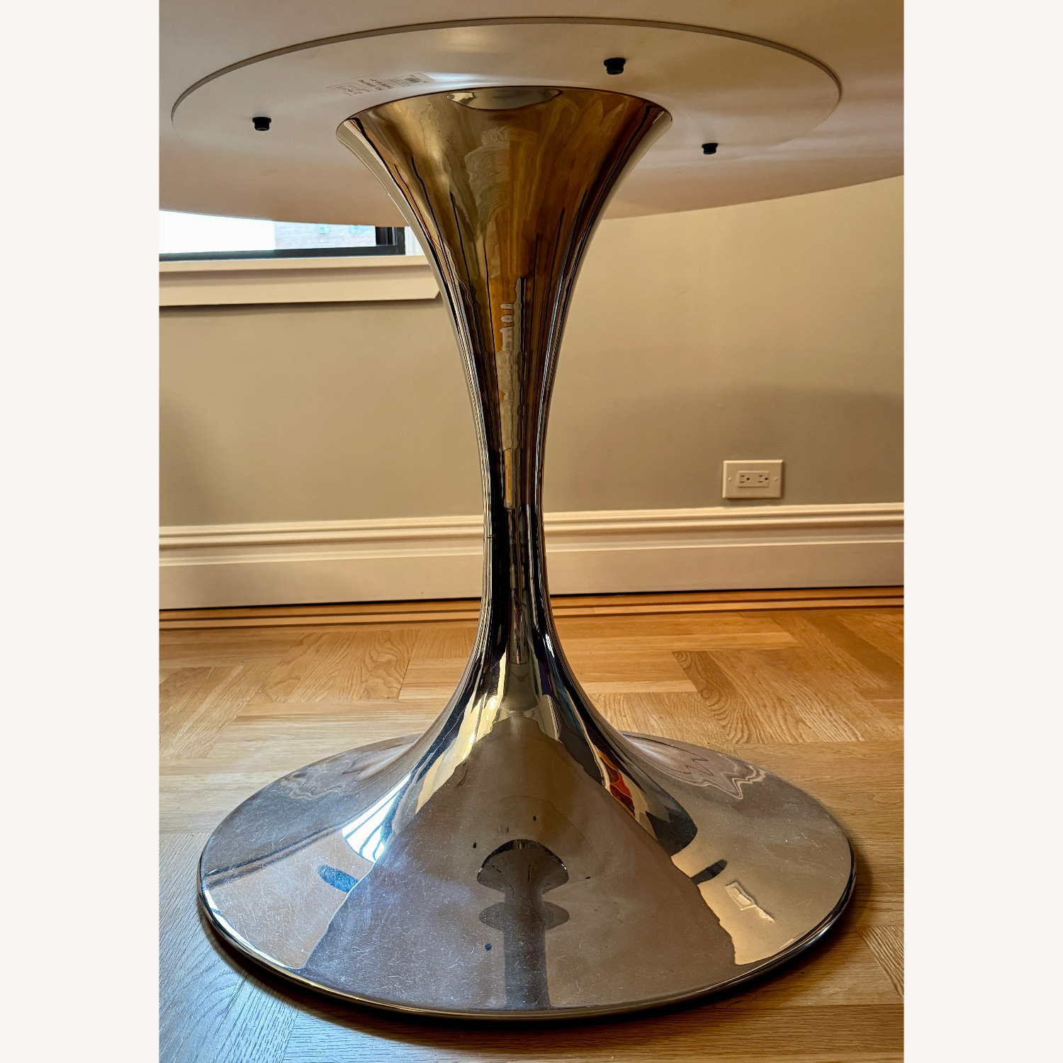 Williams-Sonoma Tulip 56" Marble Dining Table - image-3