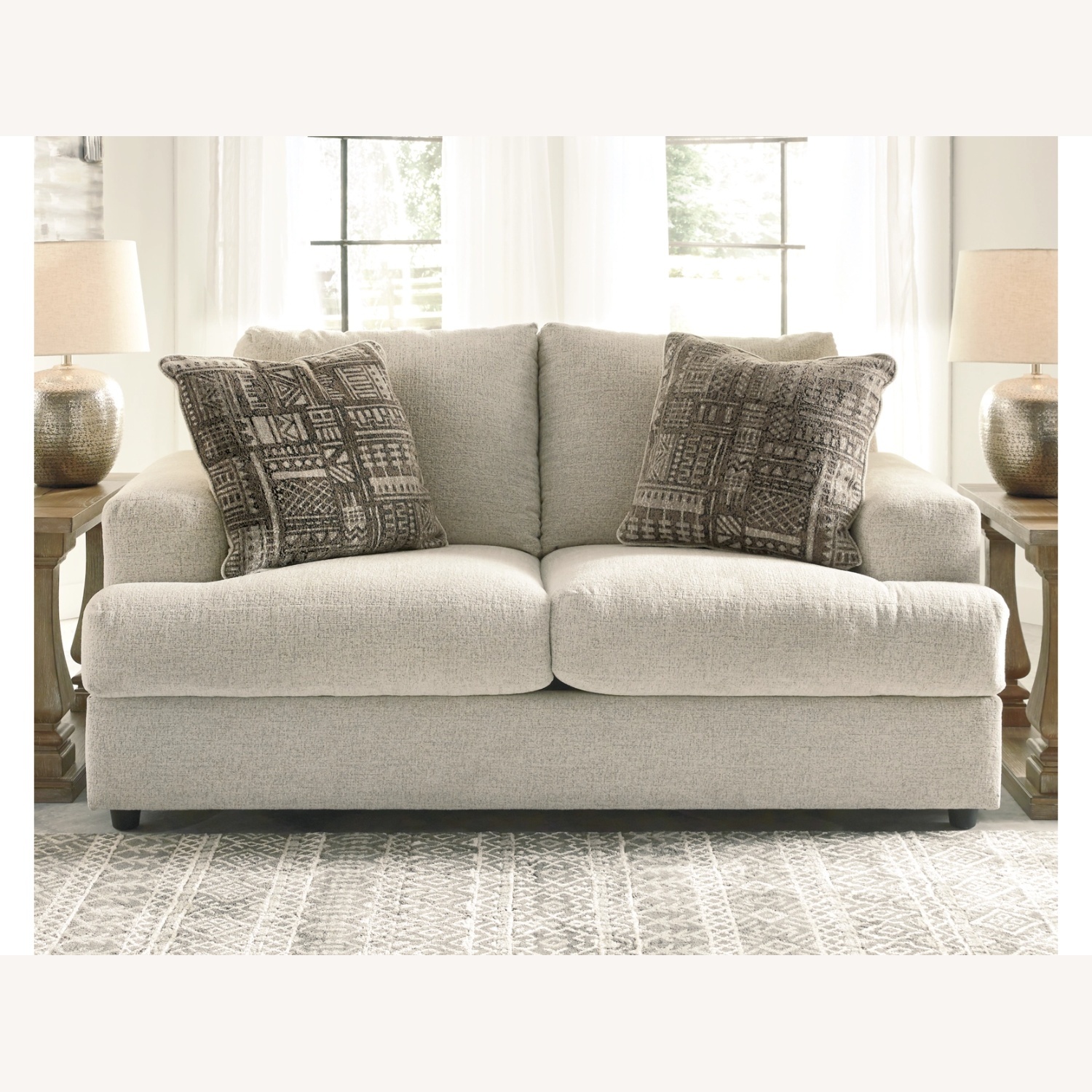 Ashely Furiture Soletren Beige Couch - image-7