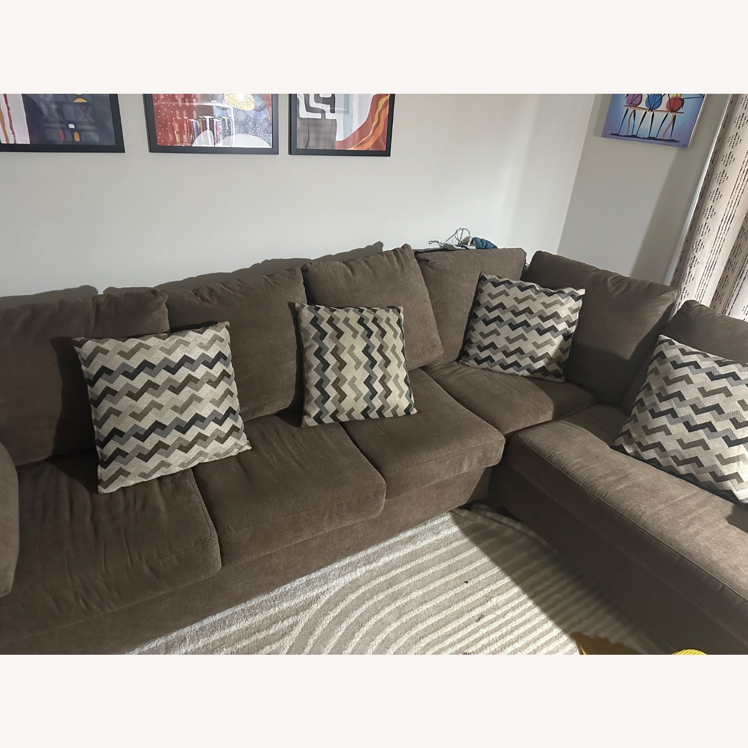 Virgo Brown Sectional  - image-3