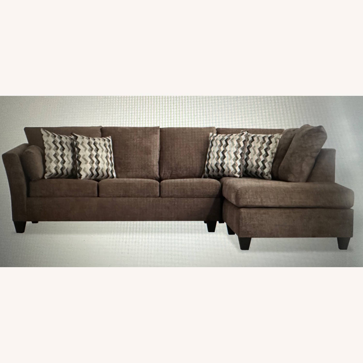 Virgo Brown Sectional  - image-1