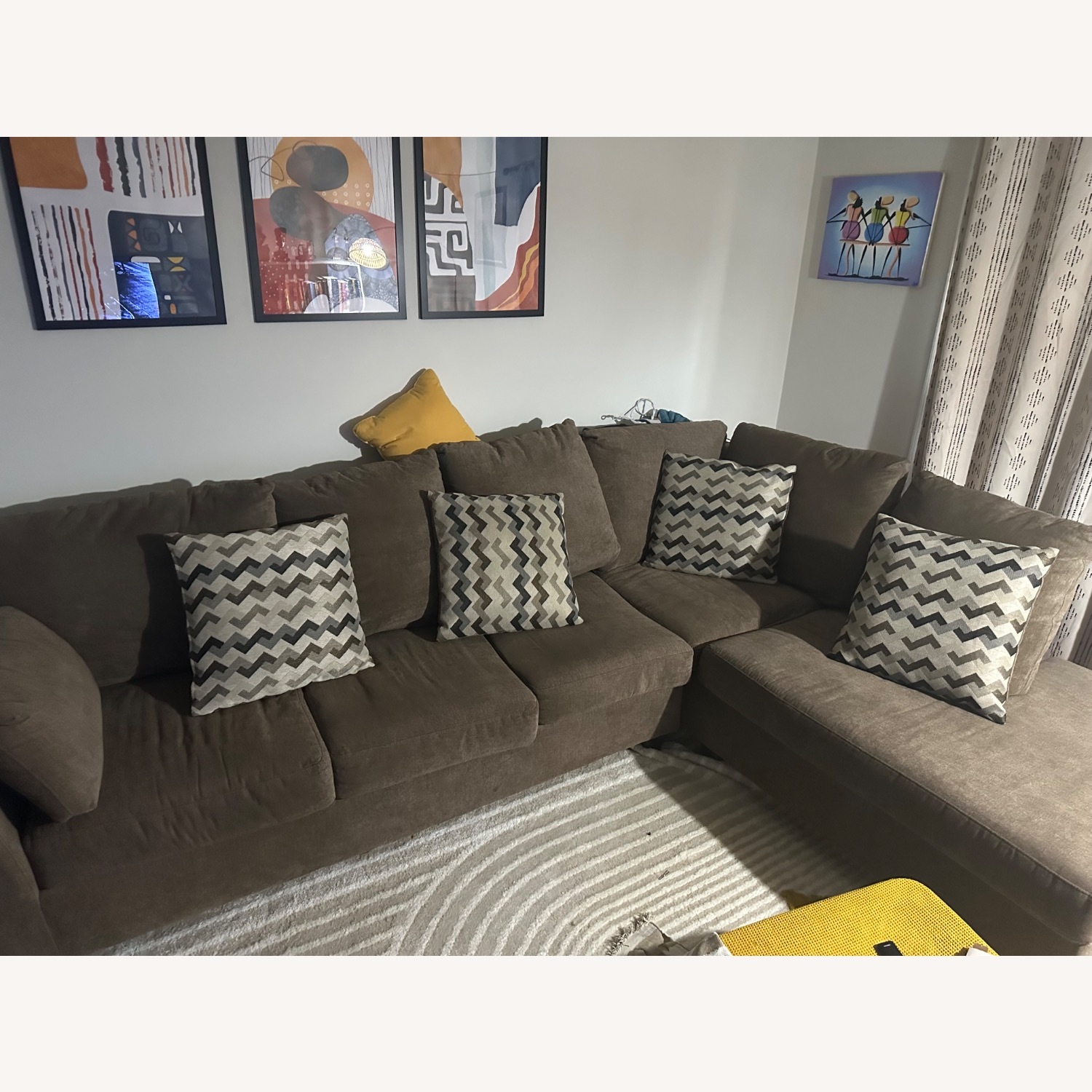 Virgo Brown Sectional  - image-2