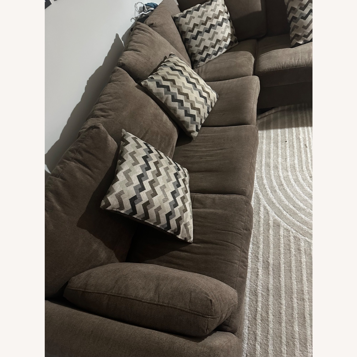 Virgo Brown Sectional  - image-4