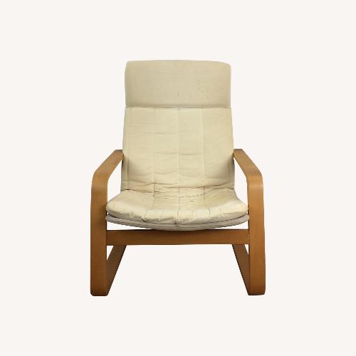 Used Vintage Ikea Lounge Chair with Bentwood Frame for sale on AptDeco