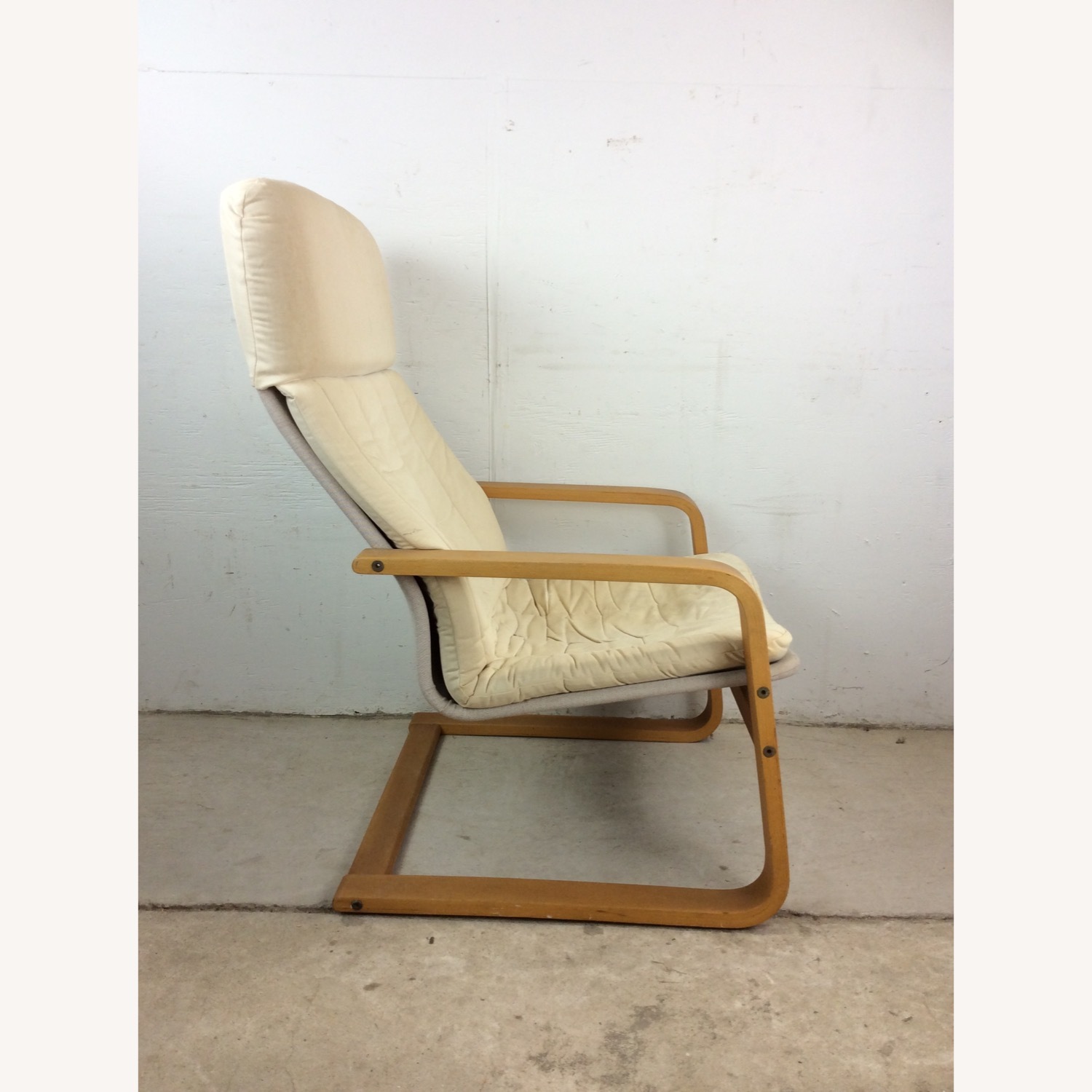 Vintage Ikea Lounge Chair with Bentwood Frame - image-8