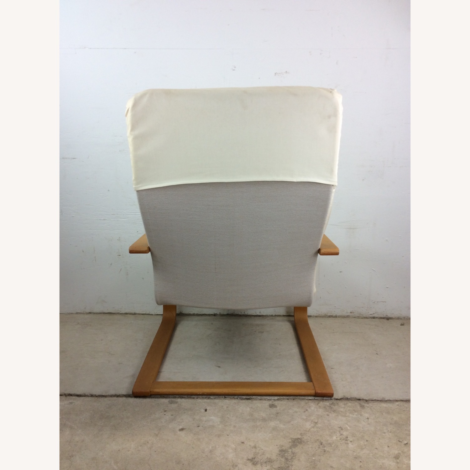 Vintage Ikea Lounge Chair with Bentwood Frame - image-10