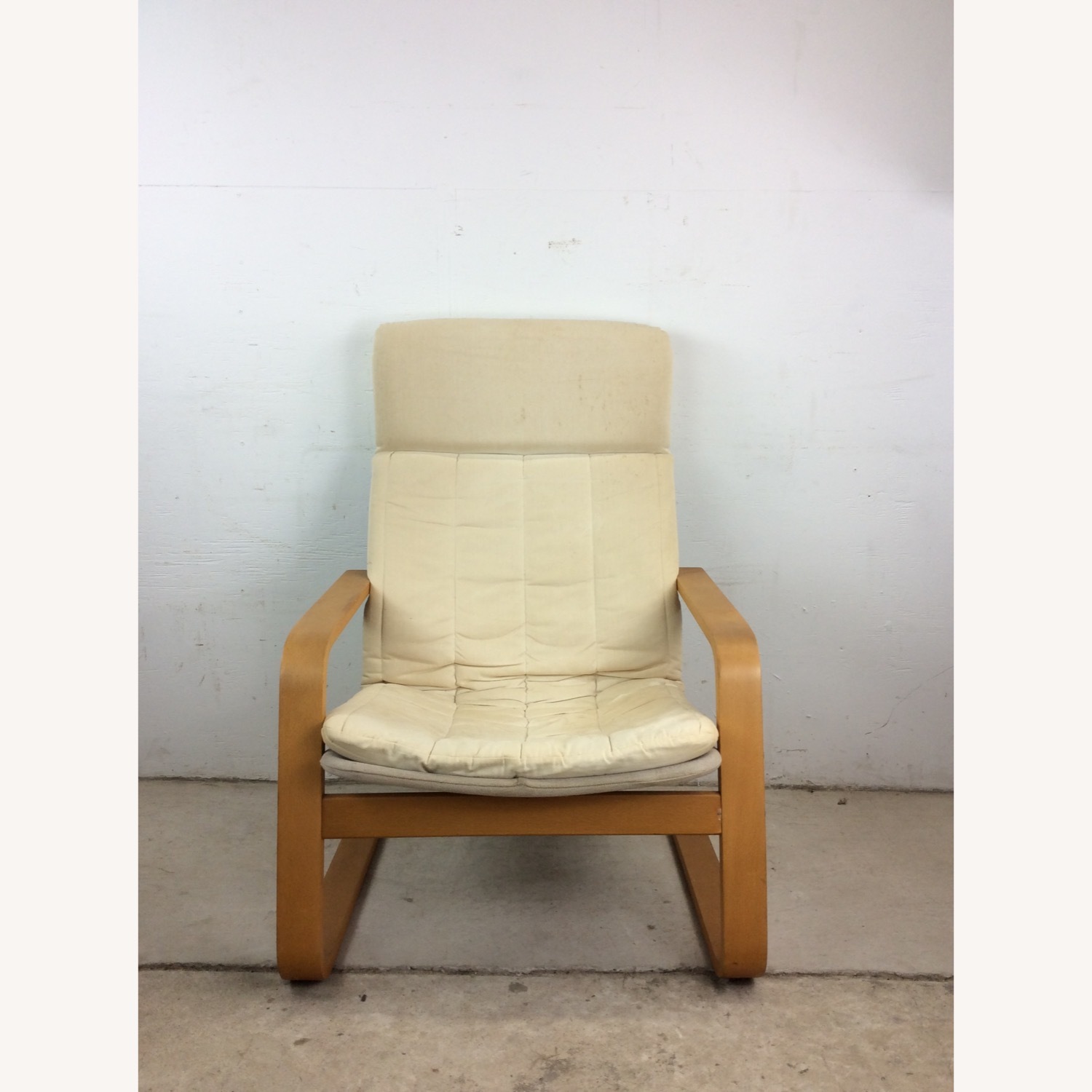 Vintage Ikea Lounge Chair with Bentwood Frame - image-4