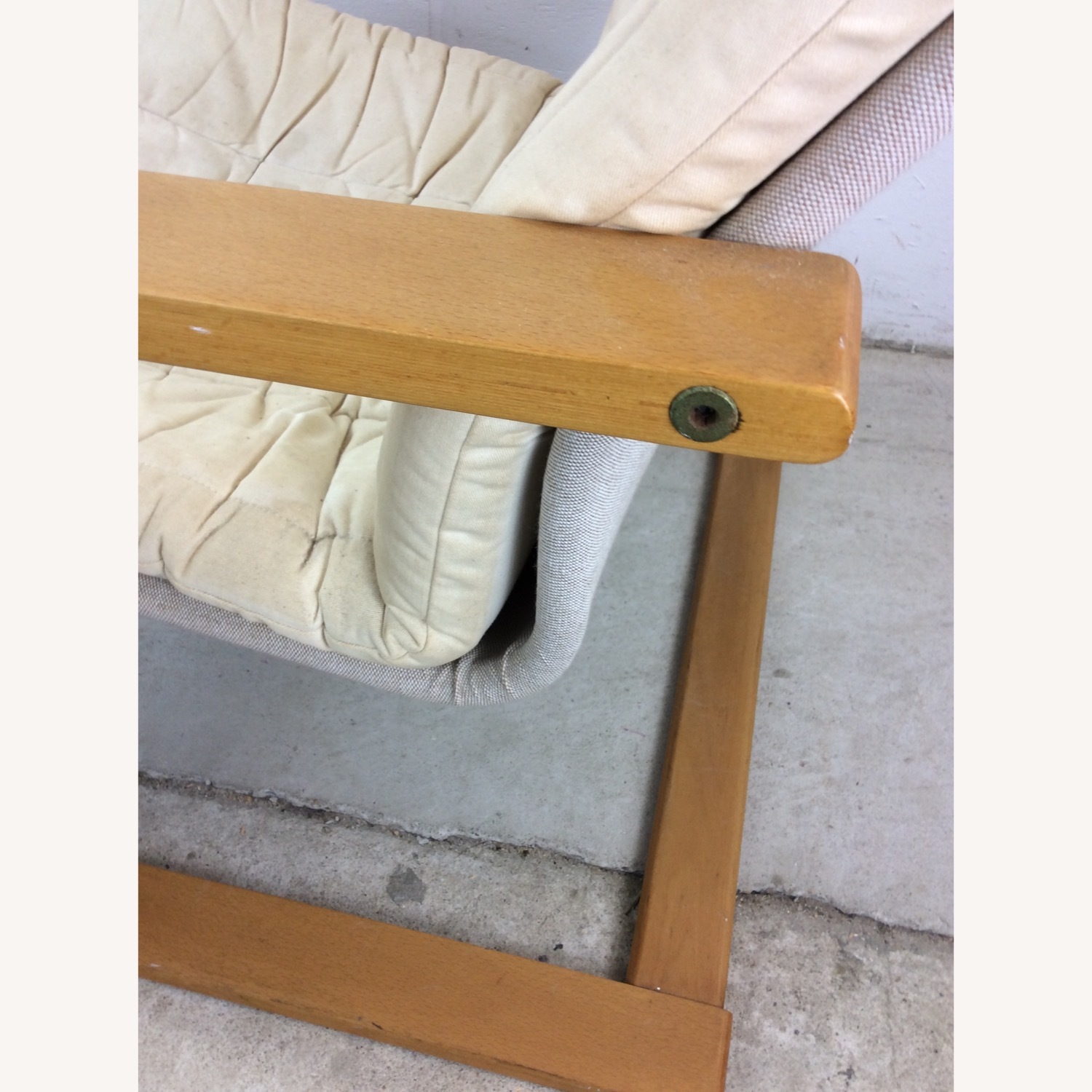 Vintage Ikea Lounge Chair with Bentwood Frame - image-14