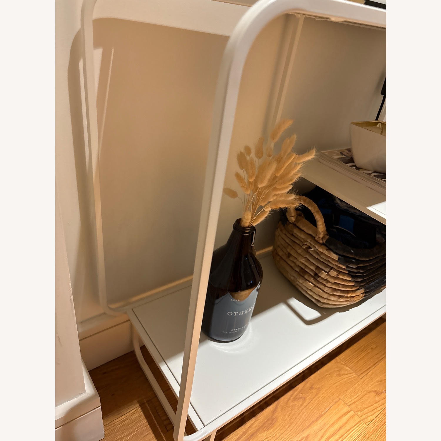 Alana White Metal Console Unit - image-3