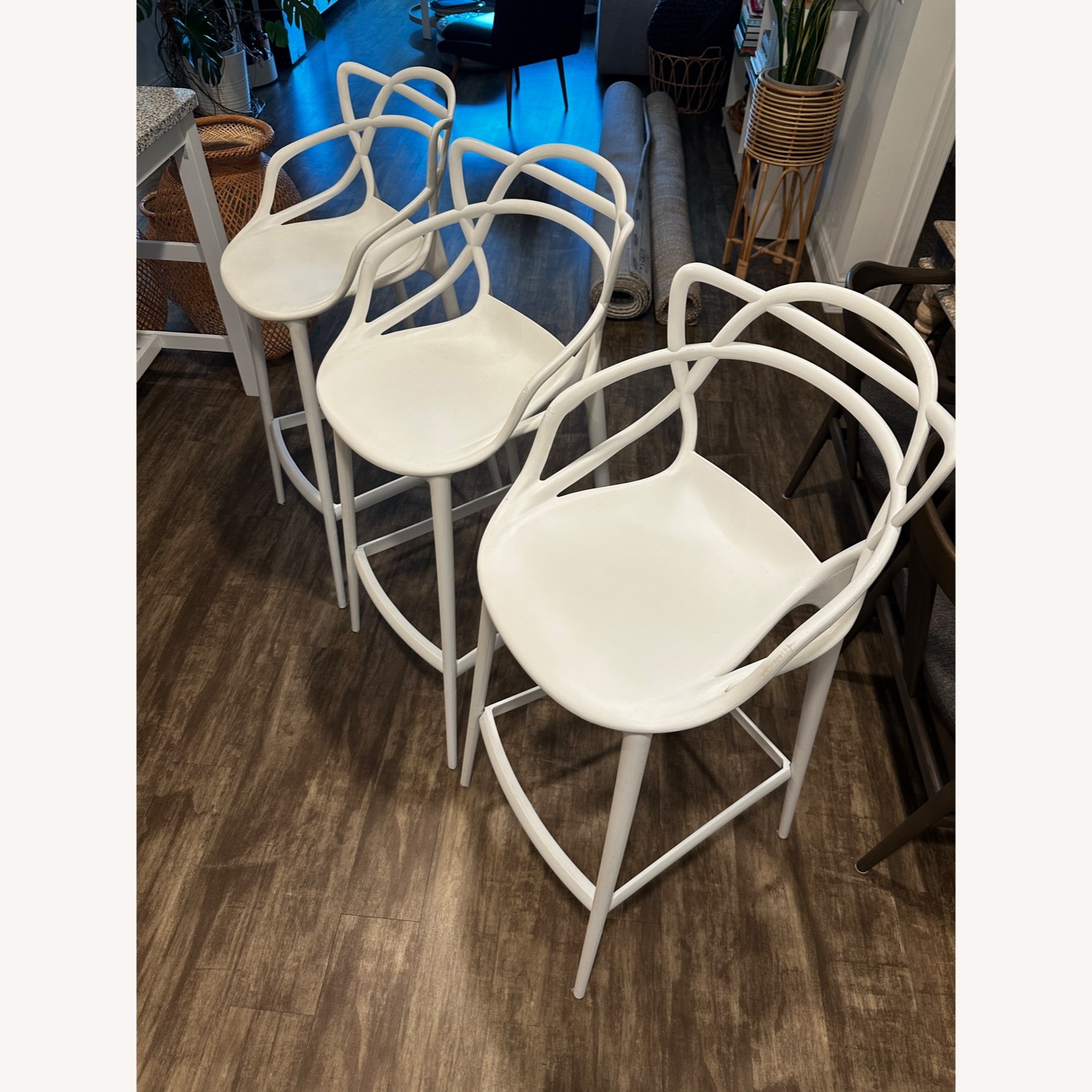 Entangled Bar Stools - White - image-2